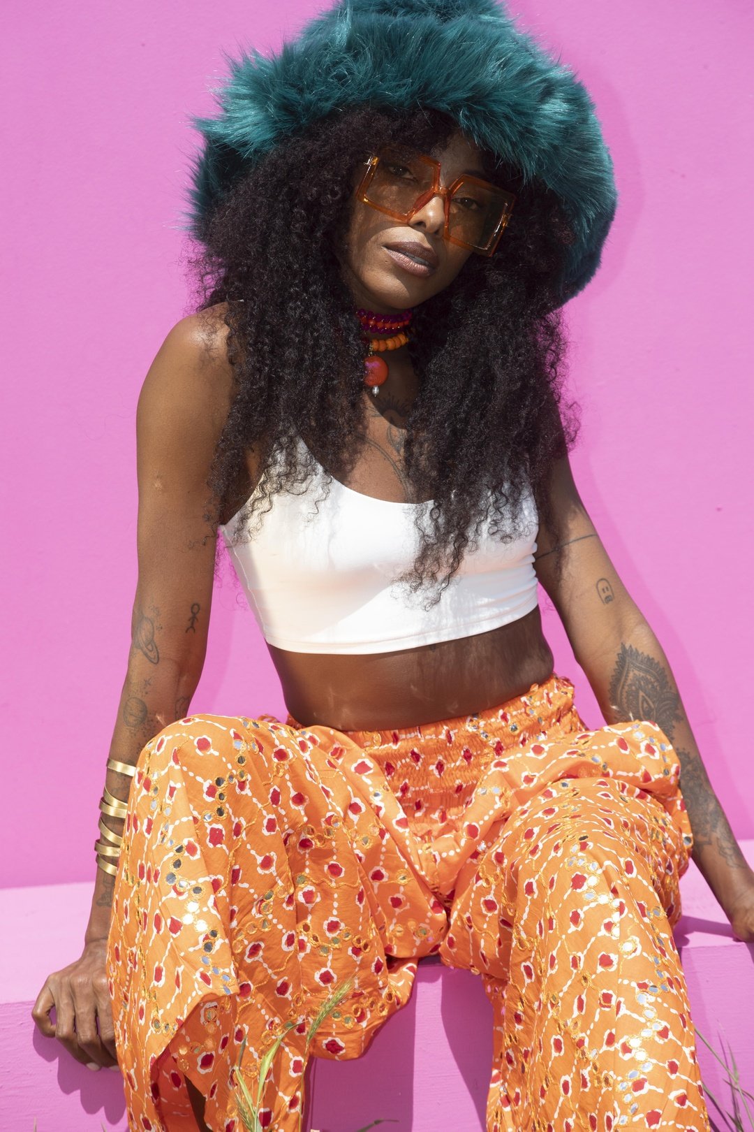 MEGA FLOOF Teal Lush Hat – OOTO CLOTHING