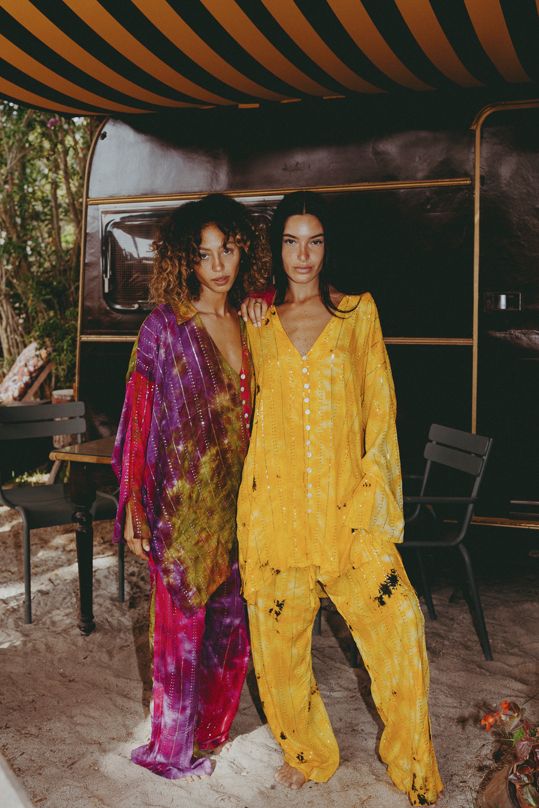 'Soleil ' LOUNGE SET Shirt - Yellow