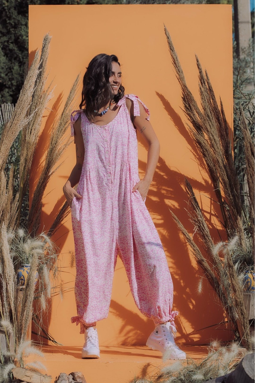 MACEY JUMPSUIT Pink