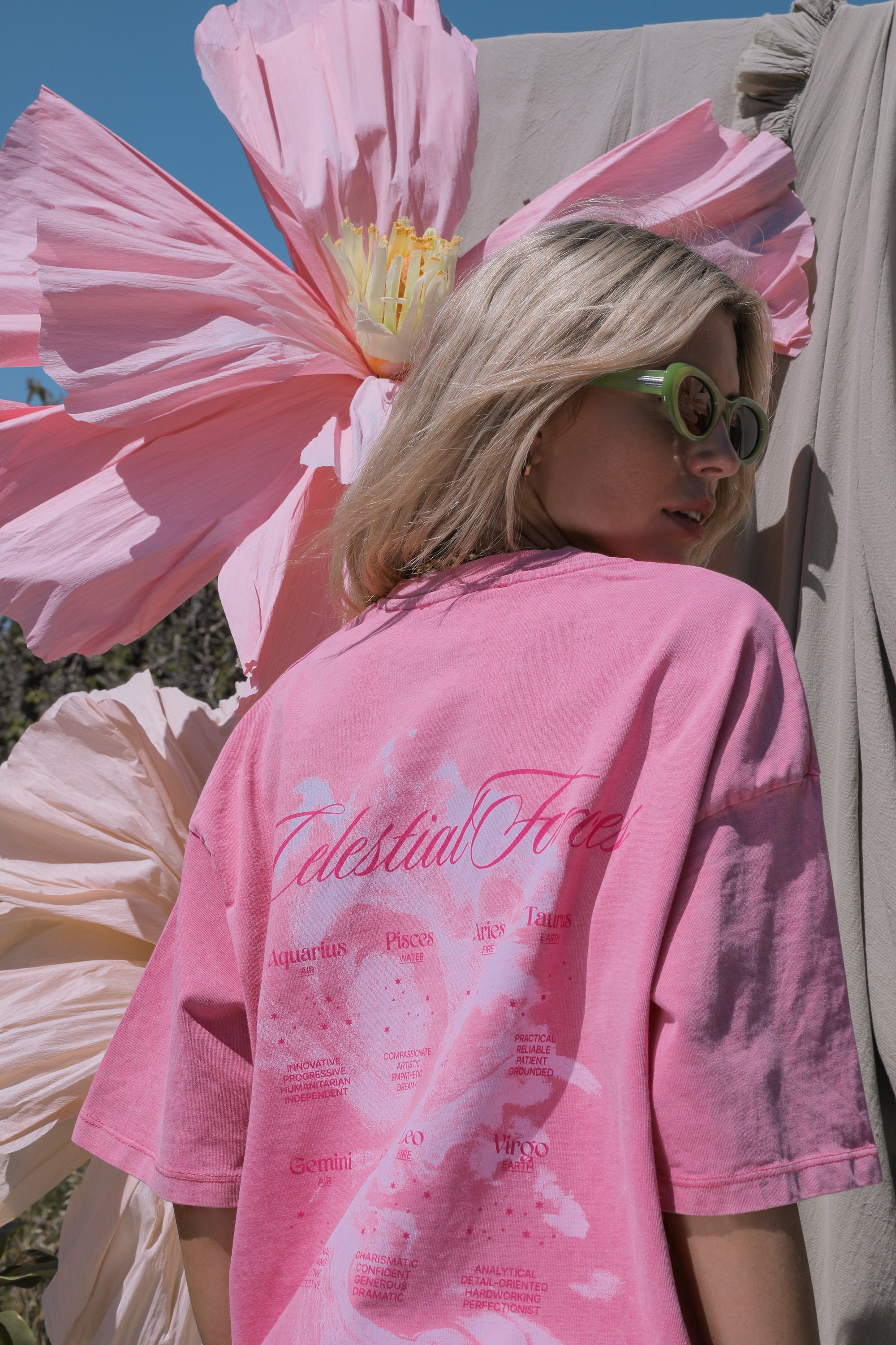 Celestial Tee - Pink
