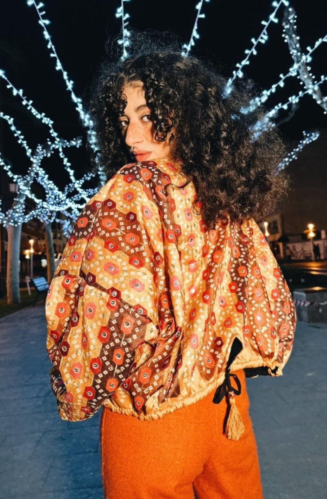 JANA Bomber - Gold Mirror