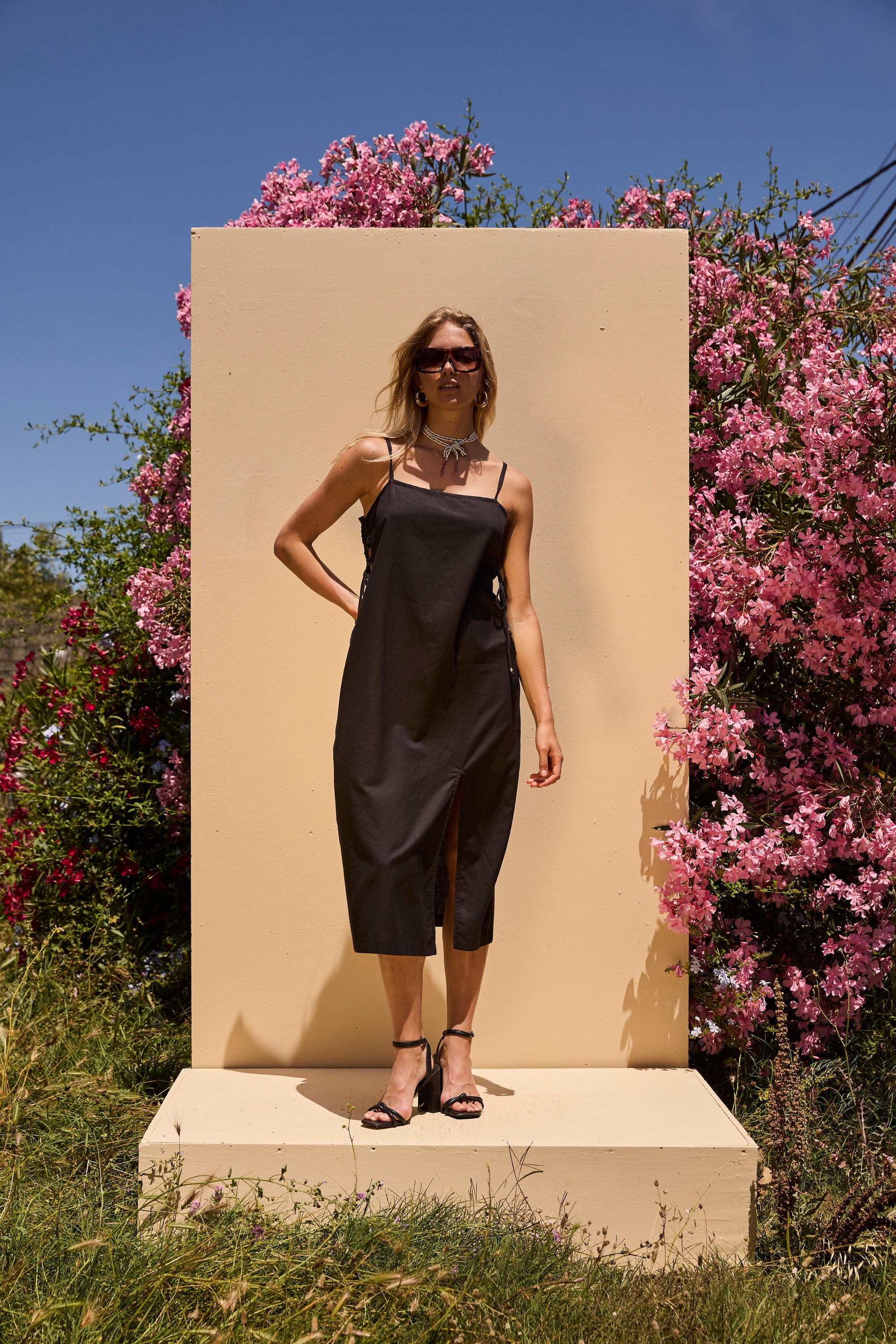 LENI long dress - Black