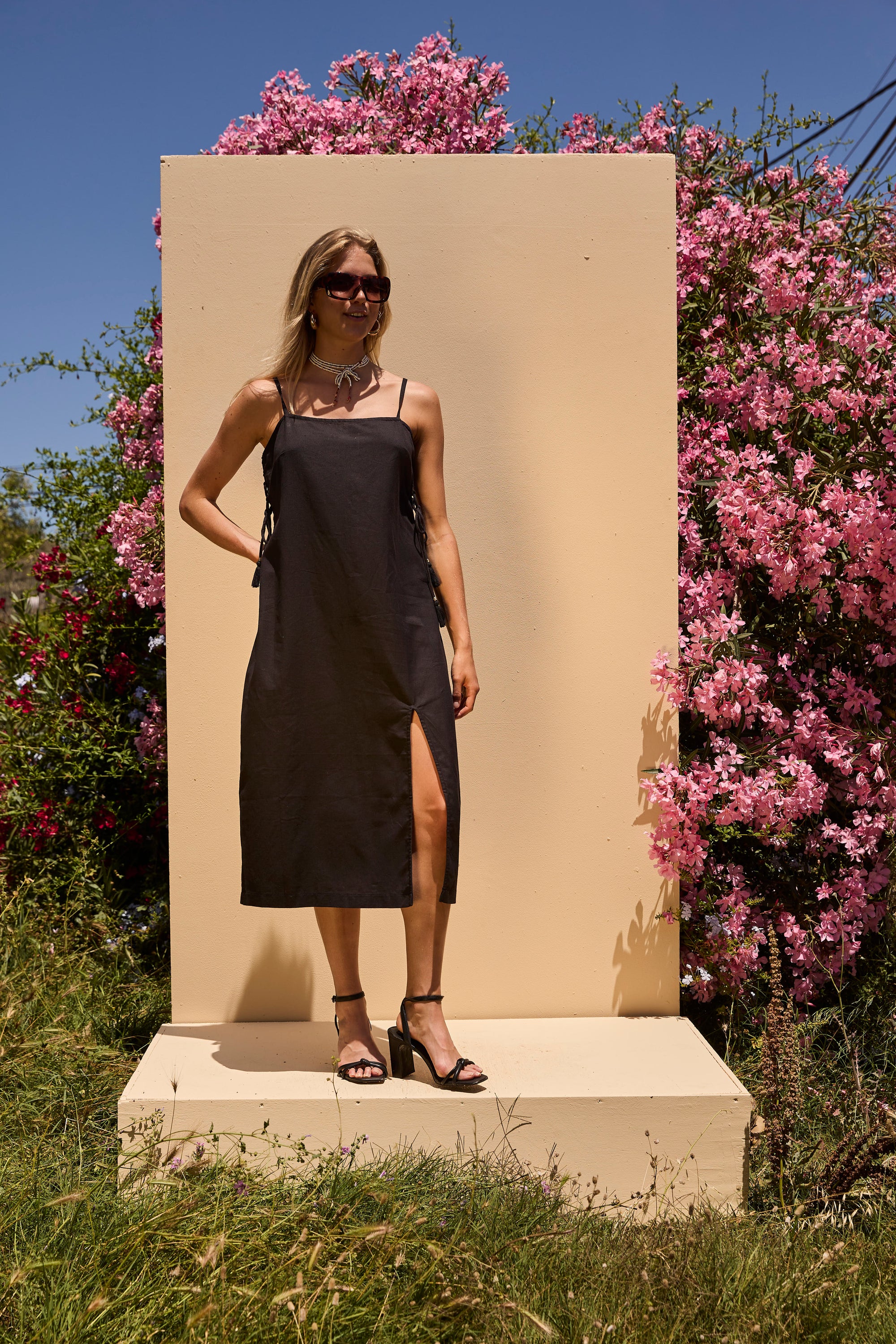 LENI long dress - Black
