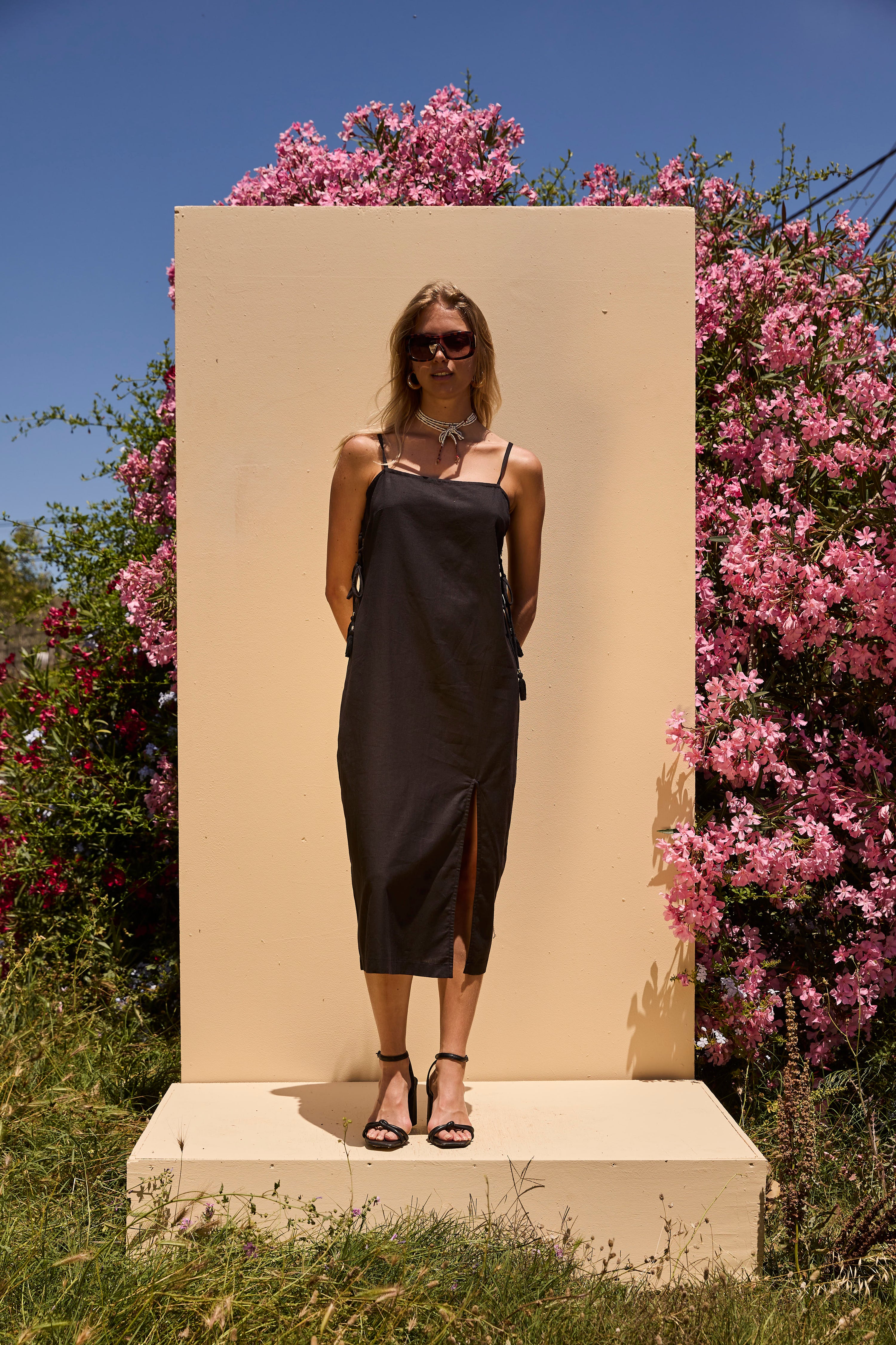 LENI long dress - Black