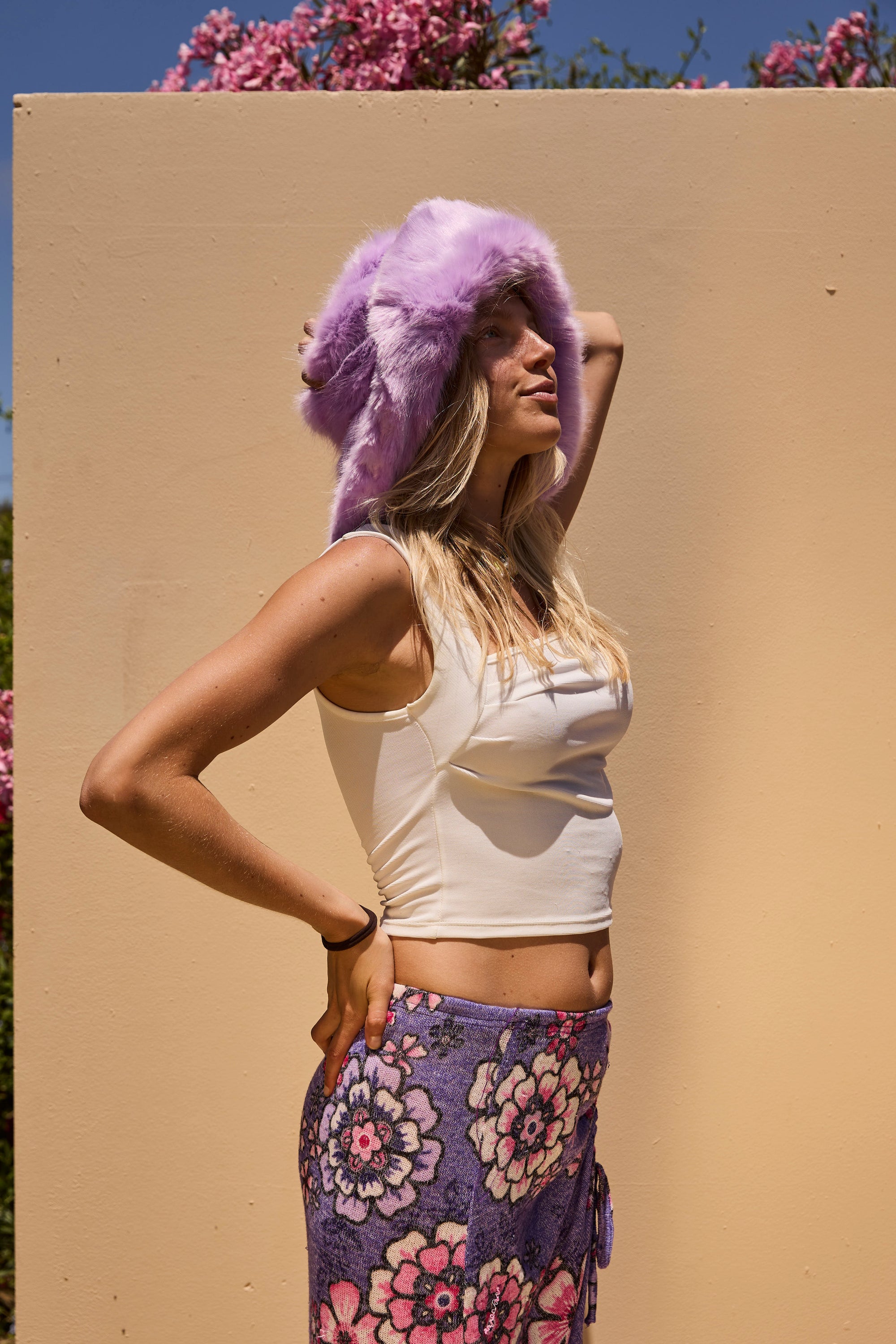 MEGA FLOOF Lilac Lush Hat