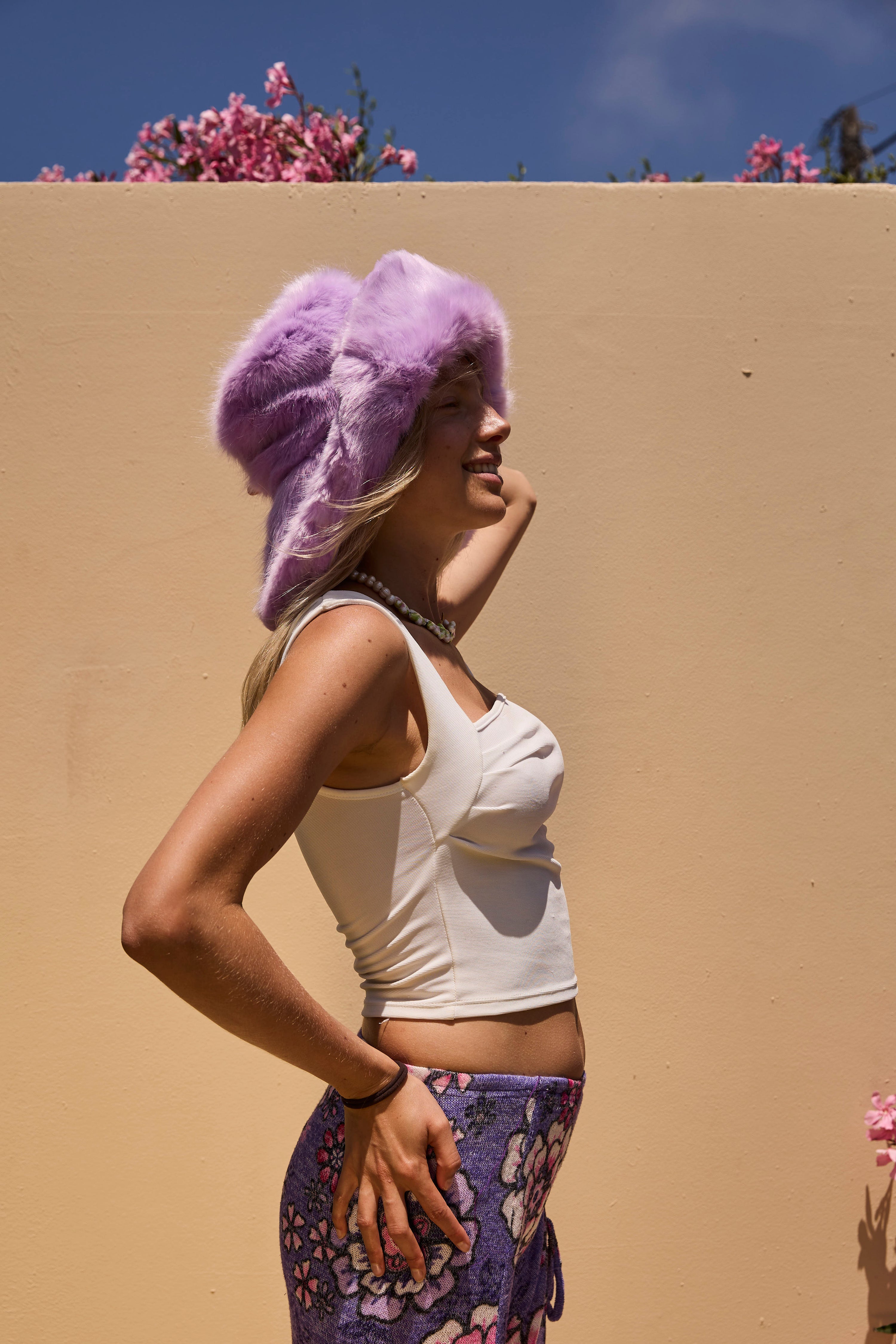 MEGA FLOOF Lilac Lush Hat