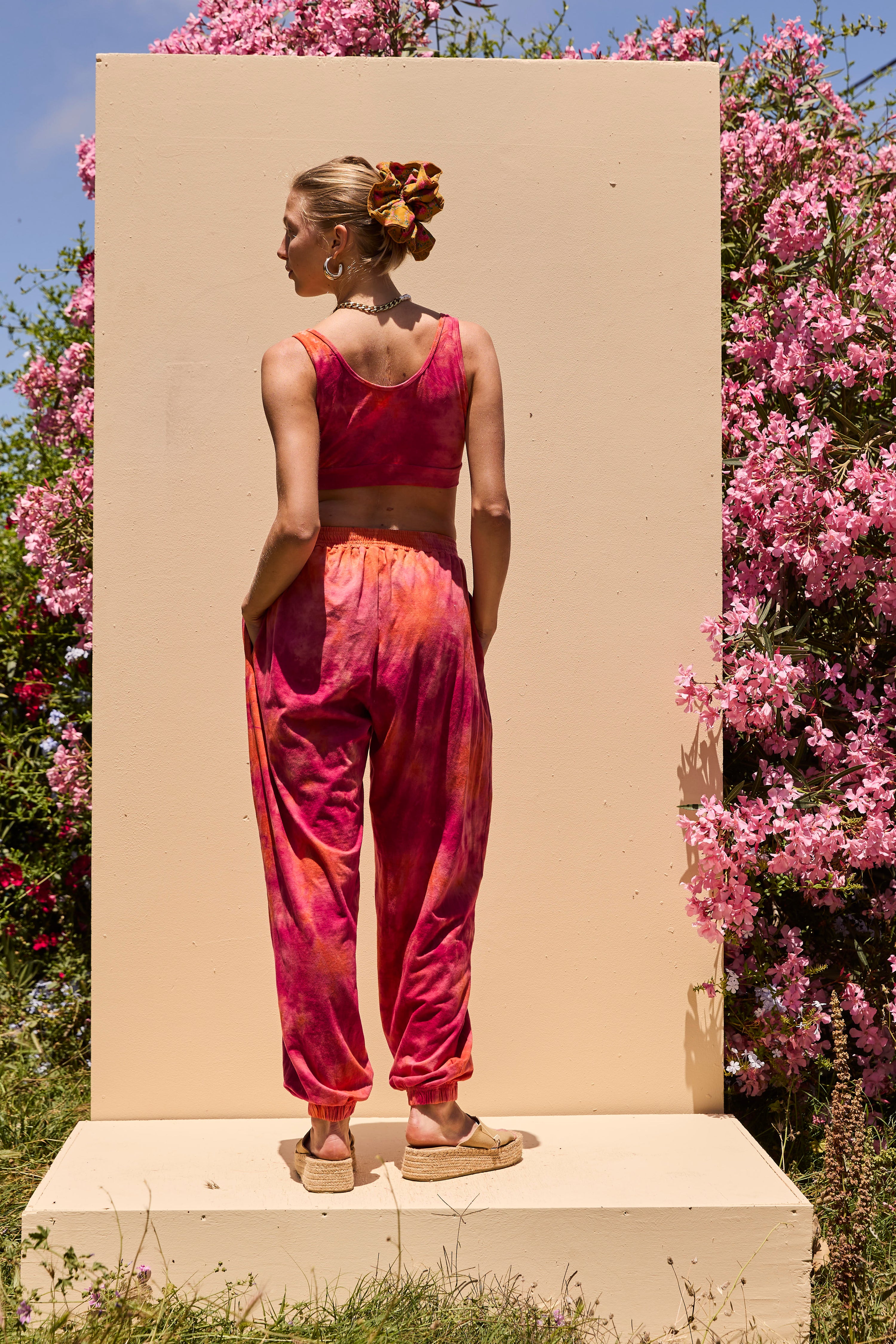 JAM Tiedye Joggers - Pink