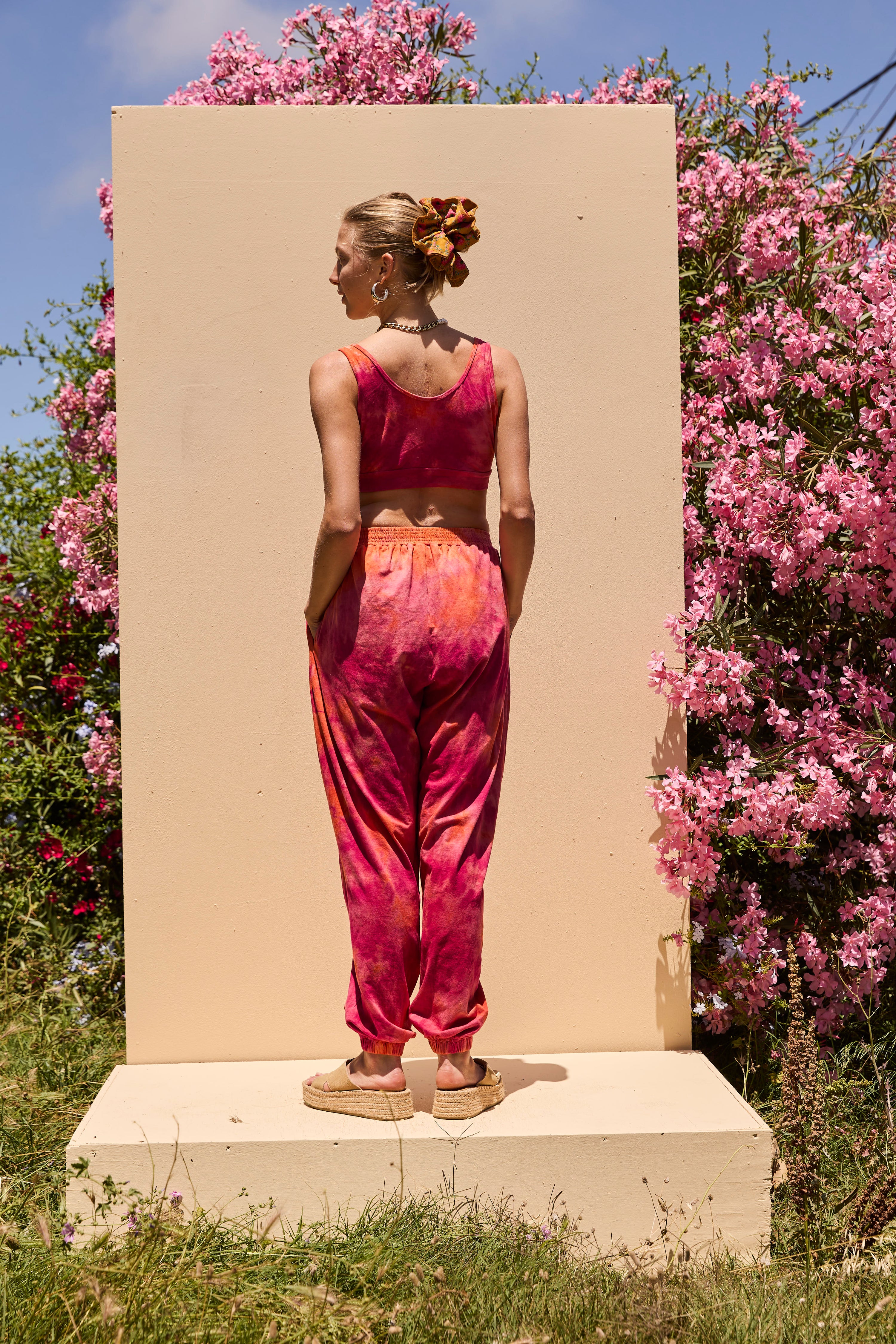JAM Tiedye Joggers - Pink