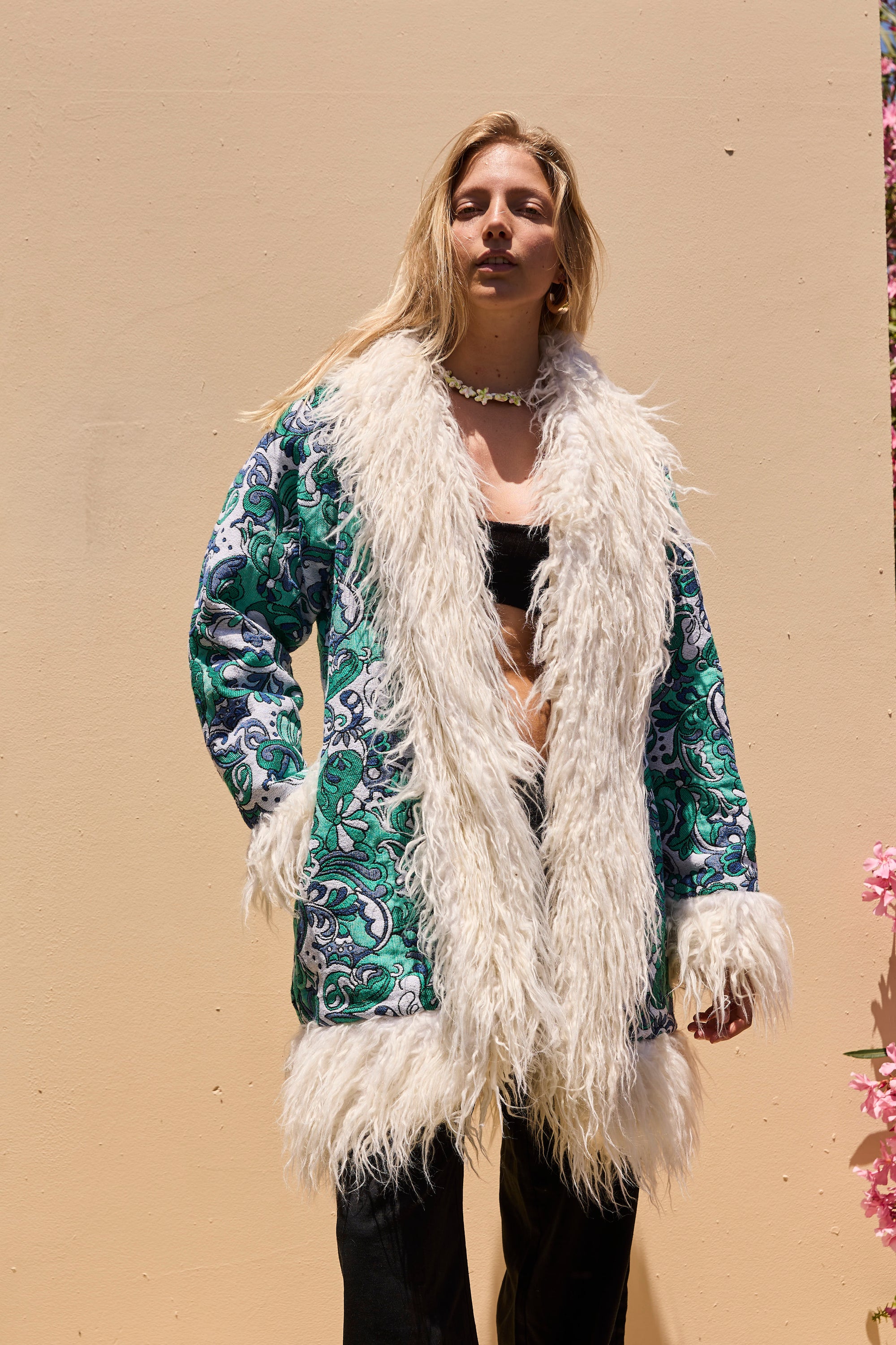 JEAN  Coat - Teal