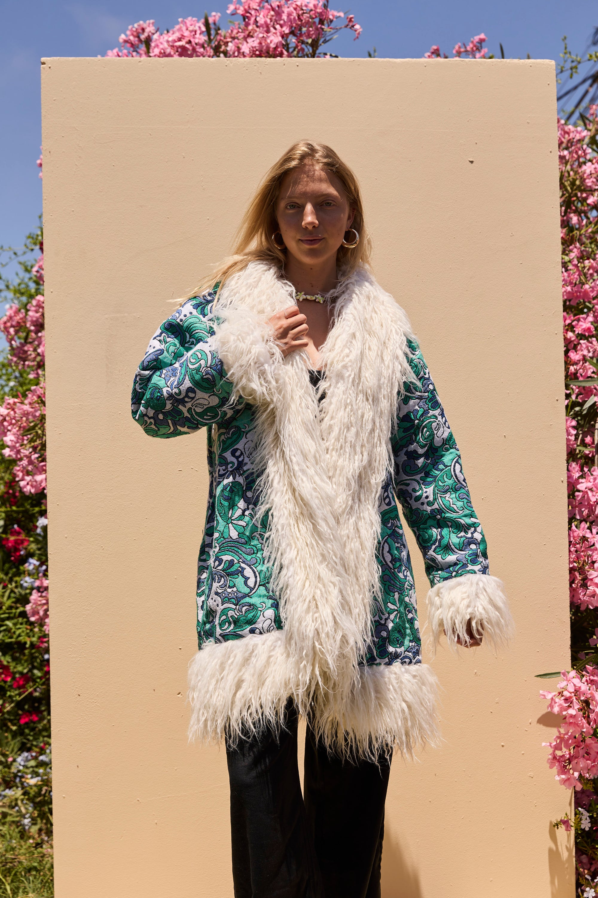 JEAN  Coat - Teal