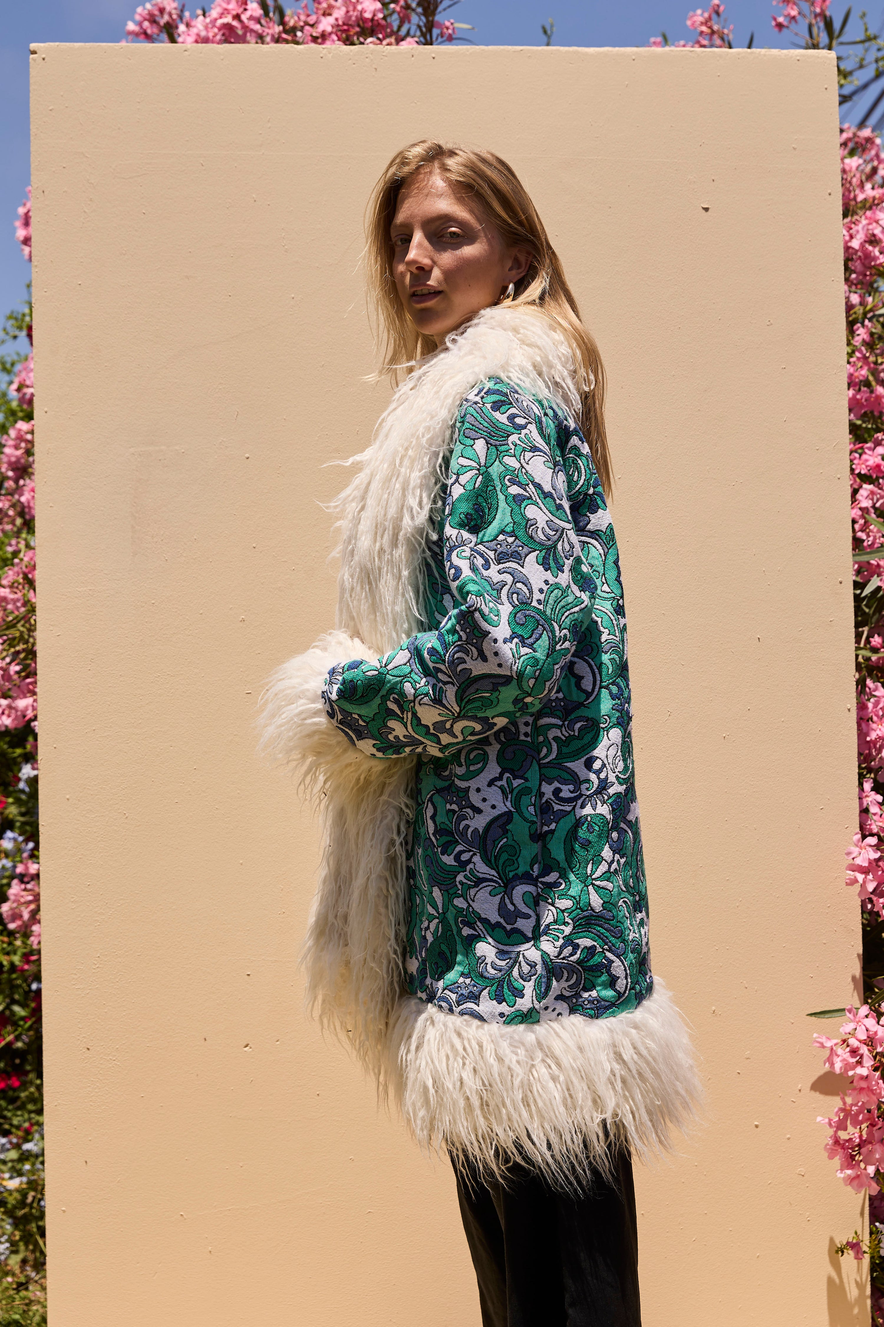 JEAN  Coat - Teal