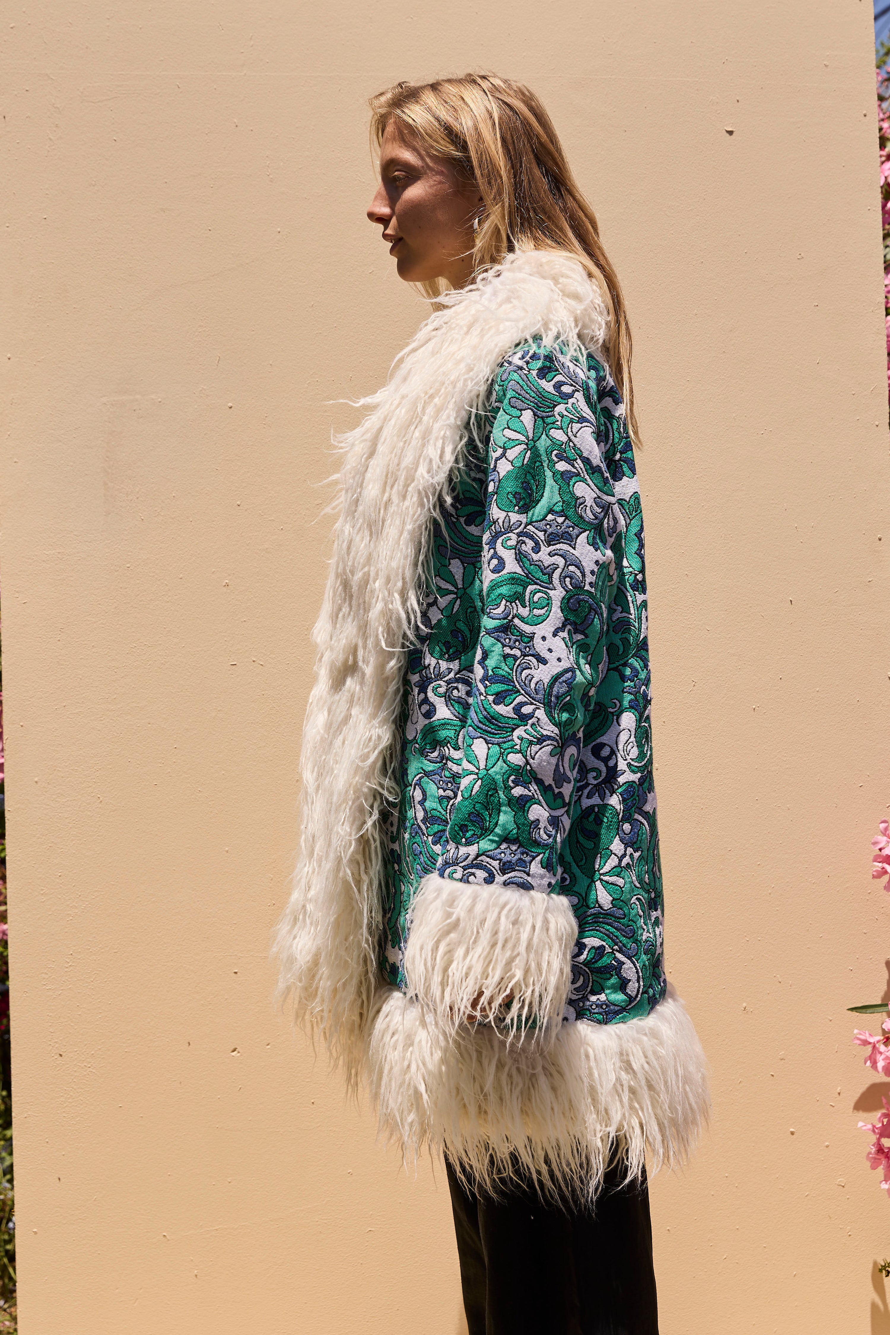 JEAN  Coat - Teal