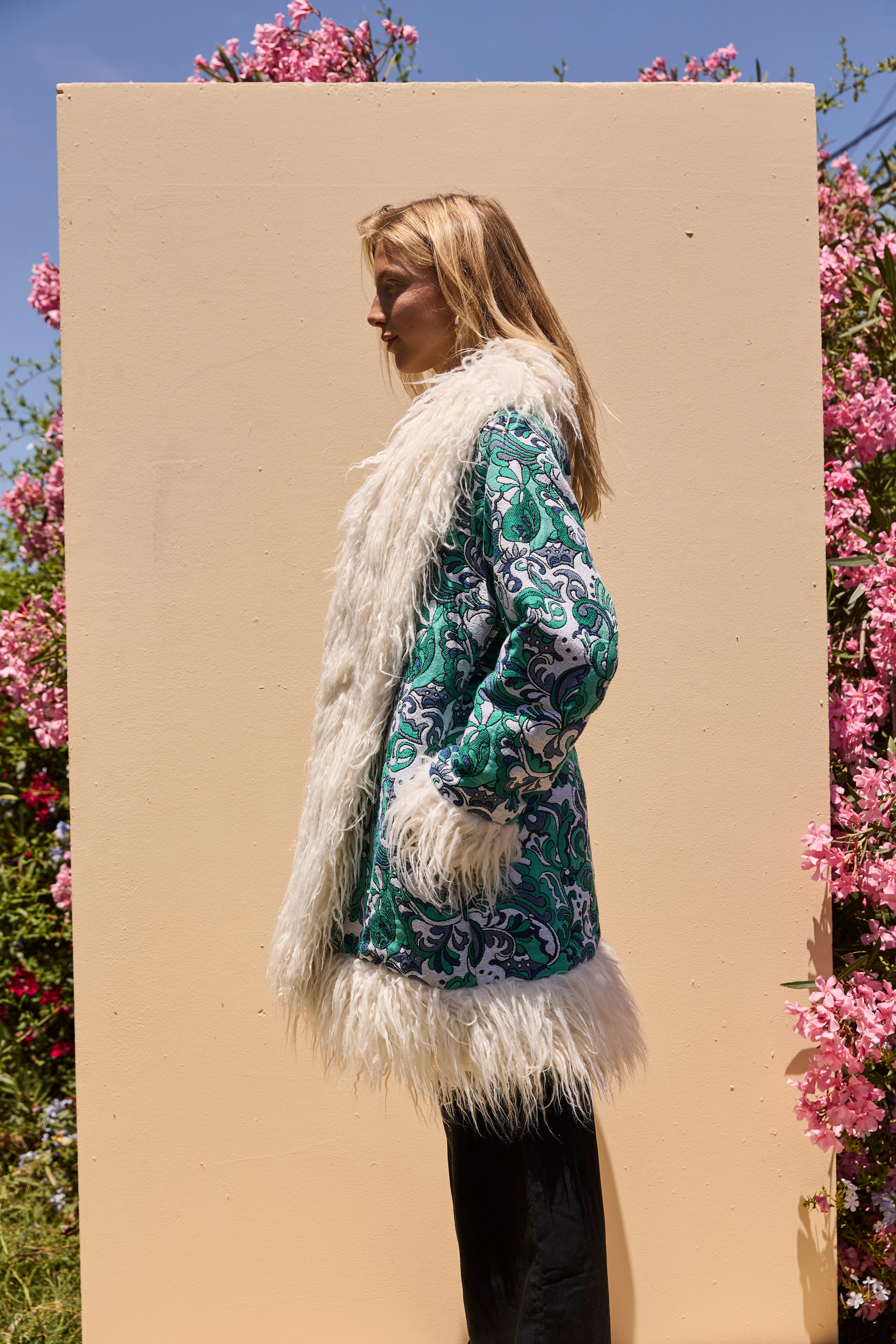 JEAN  Coat - Teal