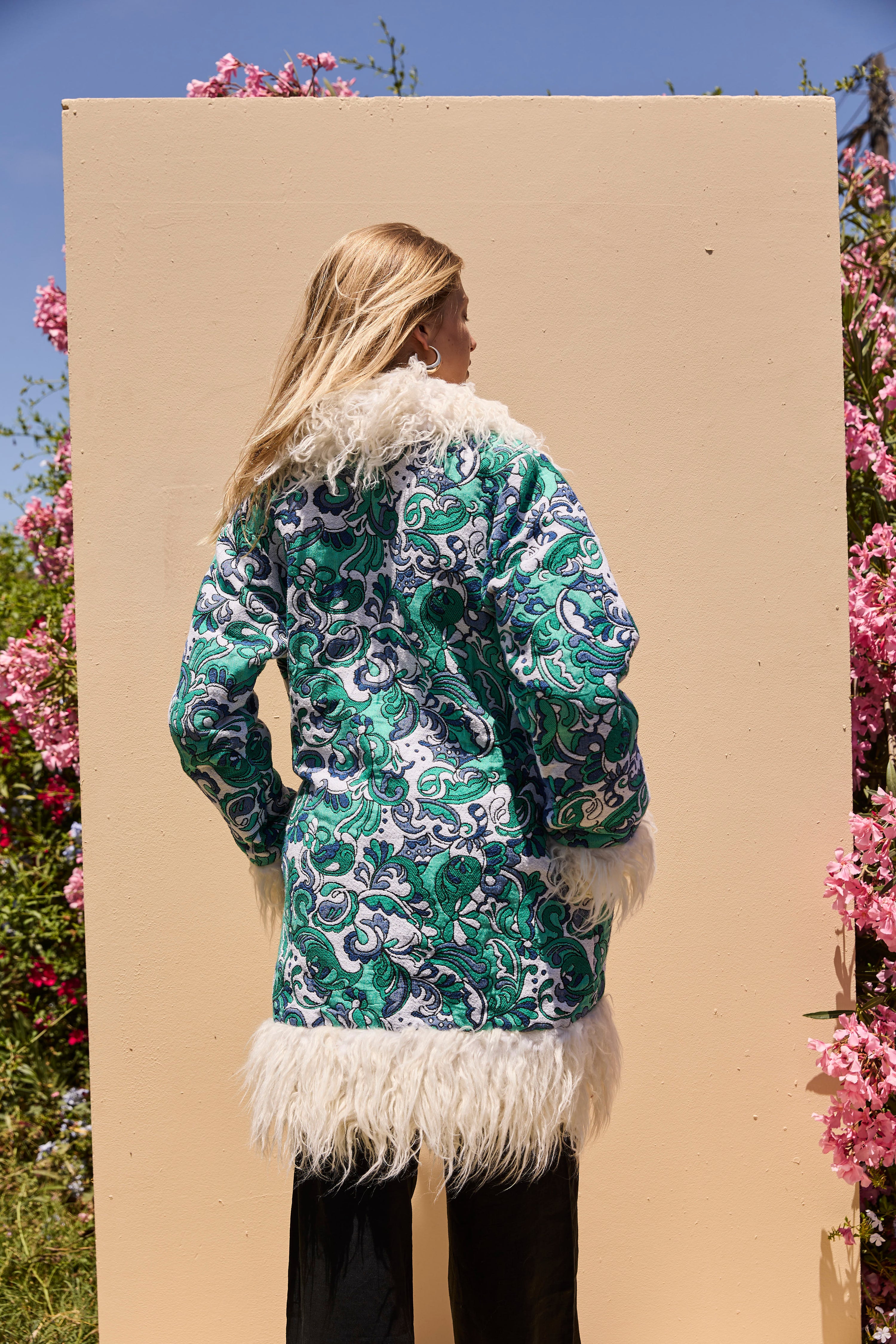 JEAN  Coat - Teal