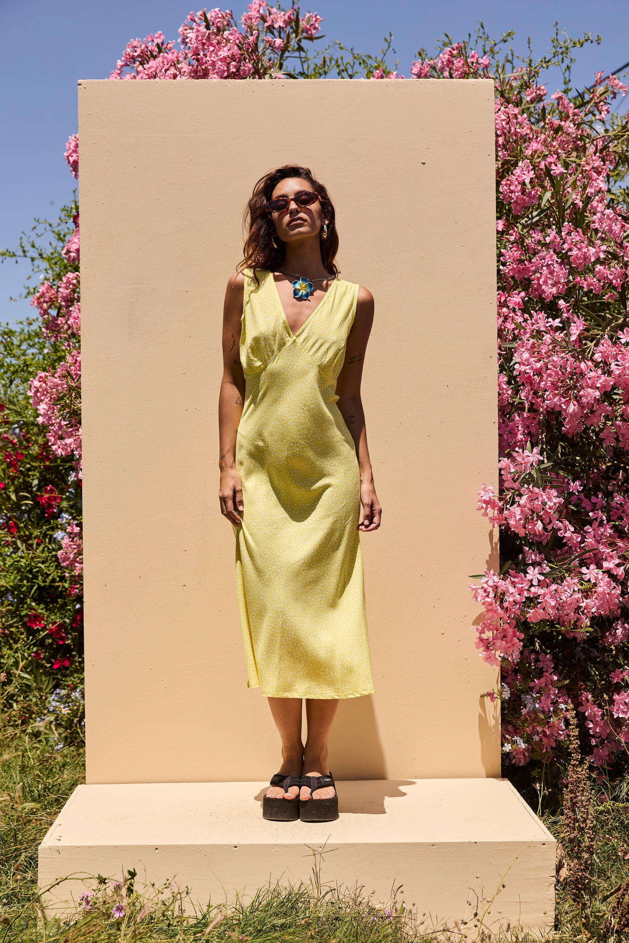 LOLA dress YELLOW