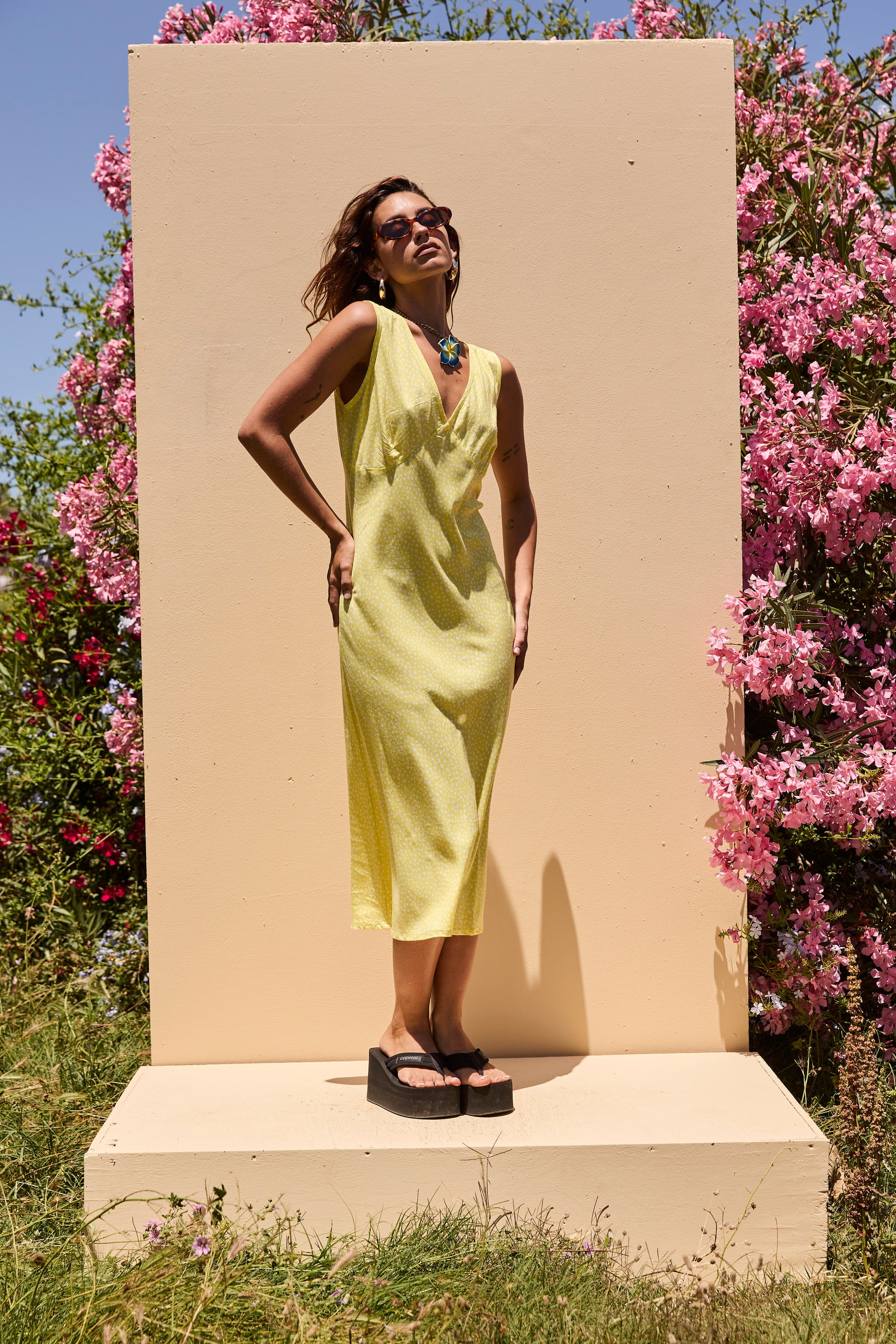 LOLA dress YELLOW