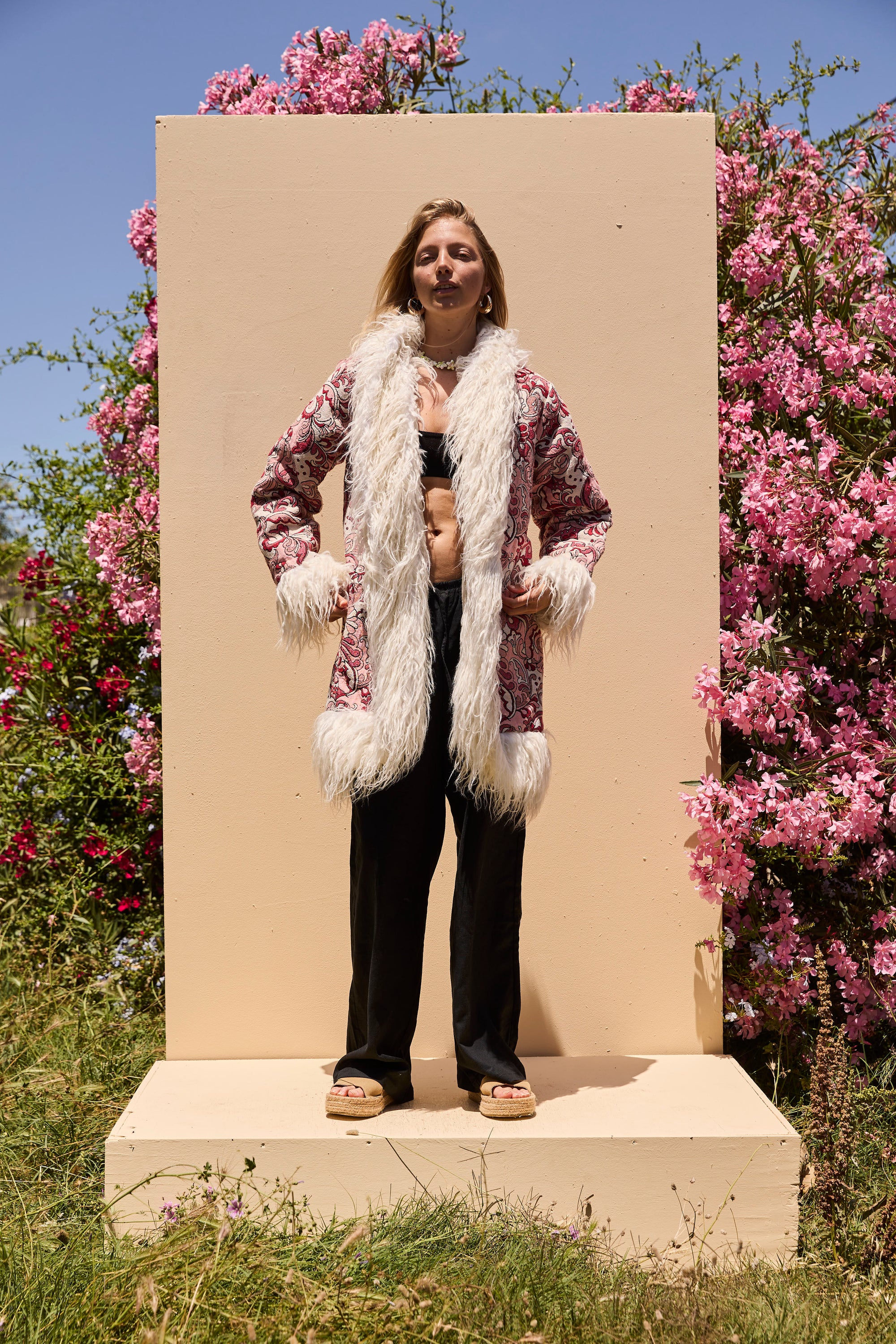 JEAN  Coat - Pinks