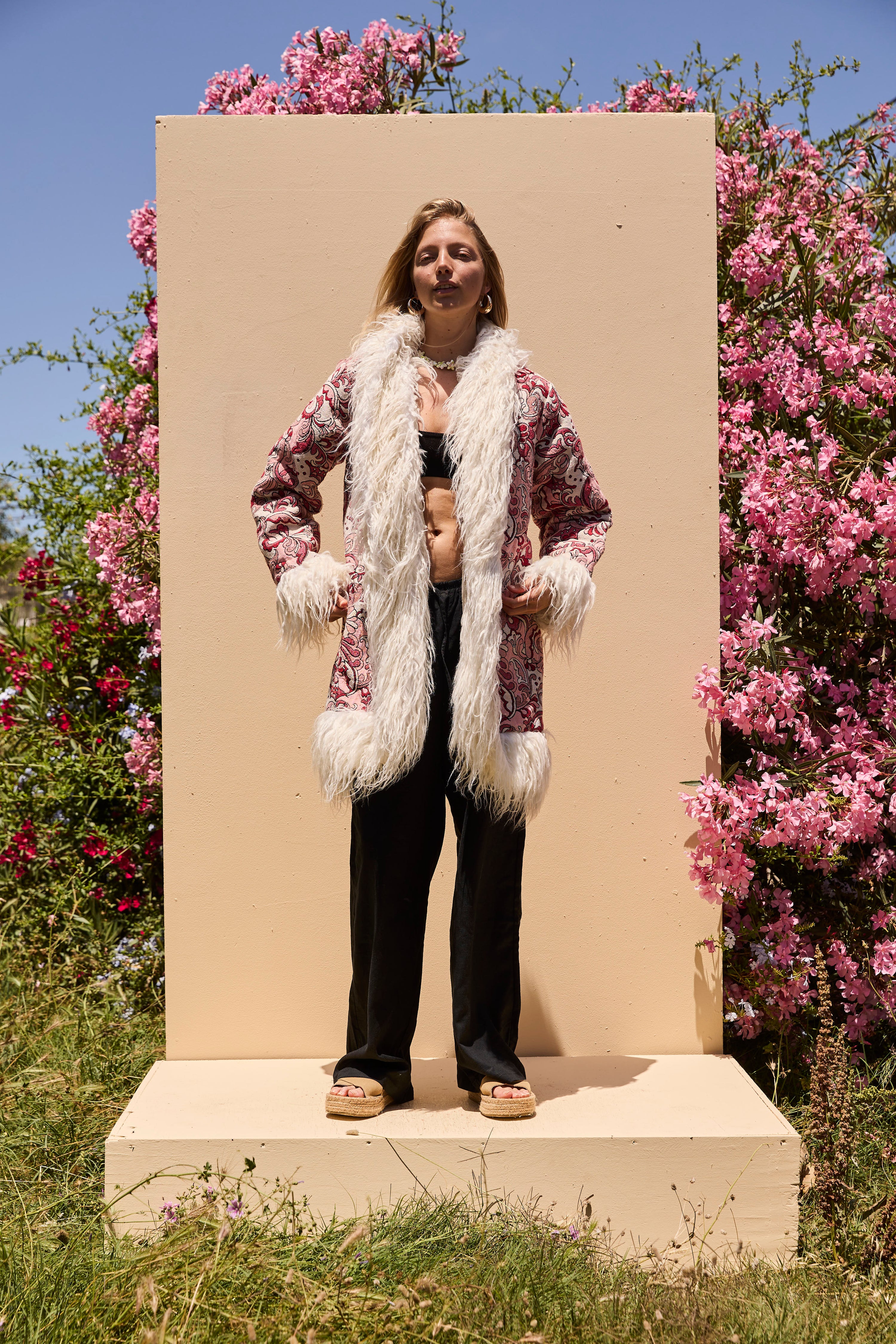 JEAN  Coat - Pinks