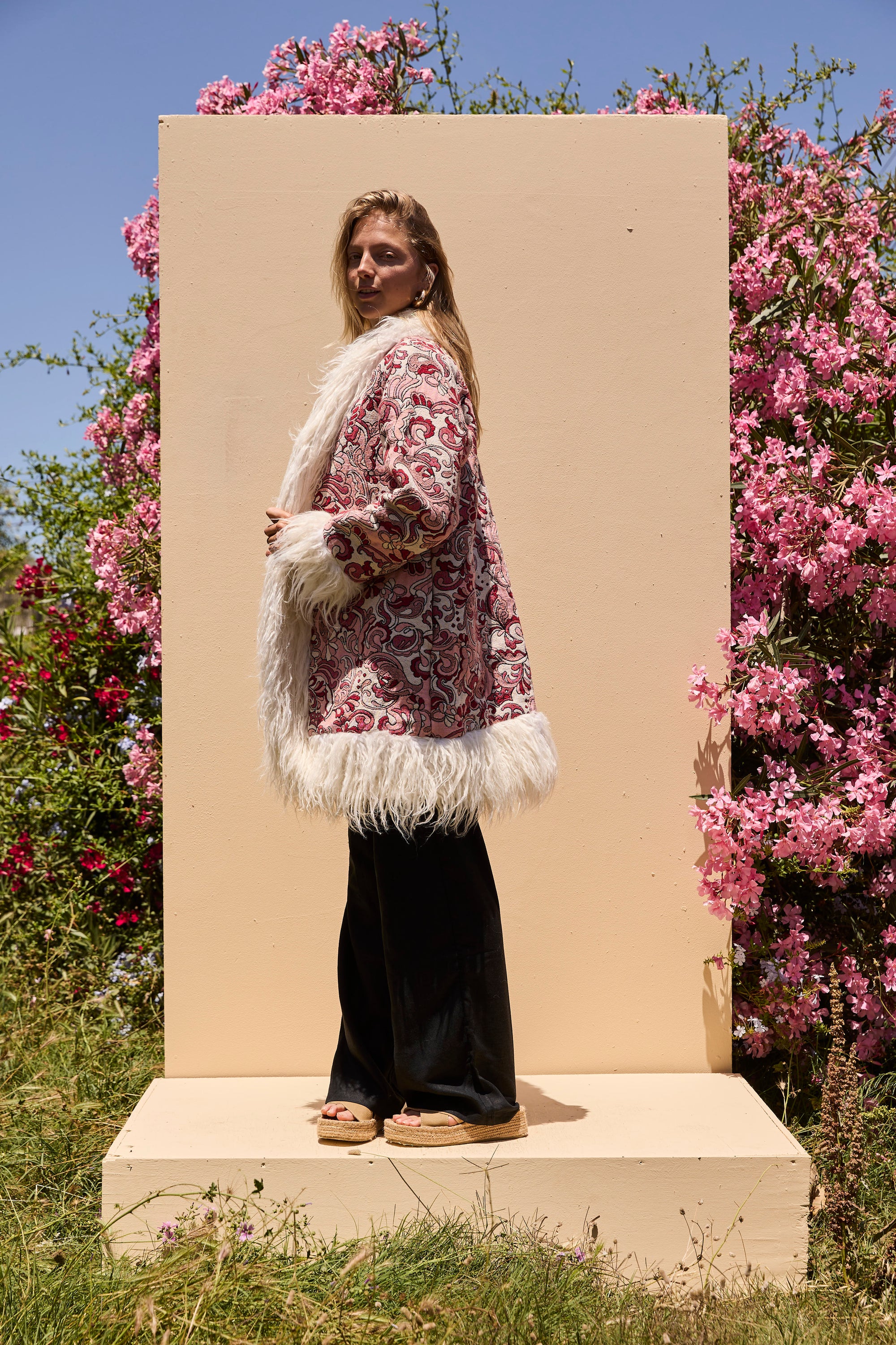 JEAN  Coat - Pinks