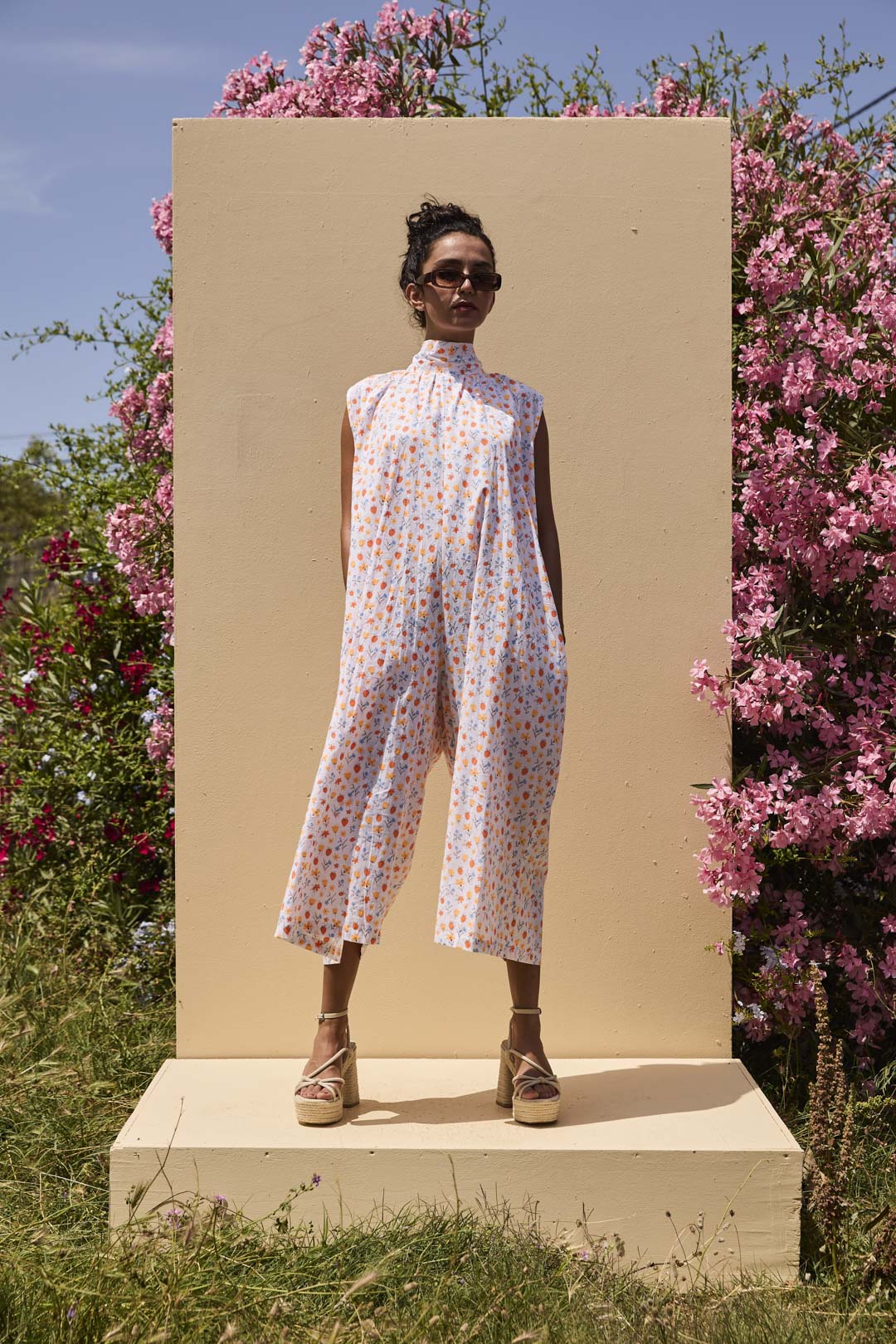 Clara in Strawberry Garden Print