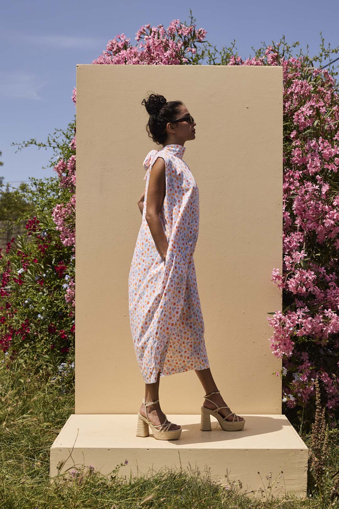 Clara in Strawberry Garden Print