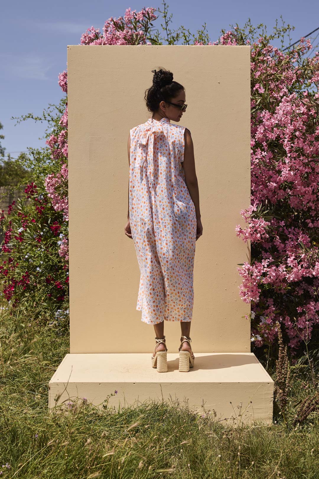 Clara in Strawberry Garden Print