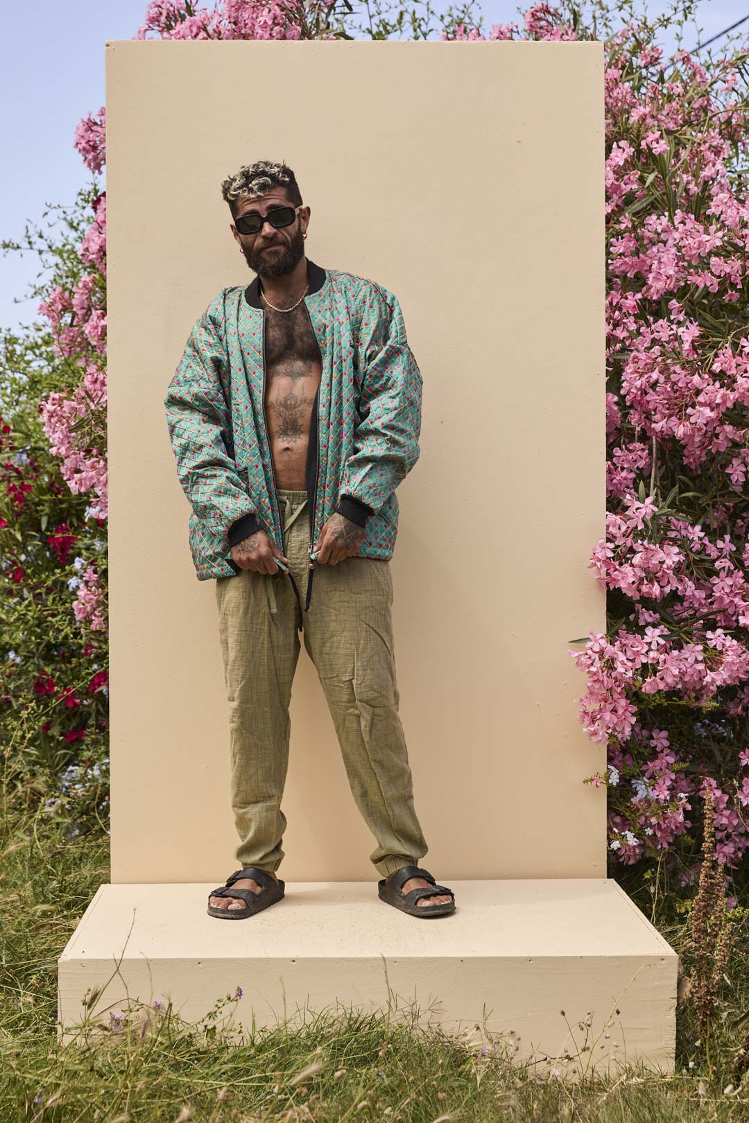 Noah Bomber Jacket Teal
