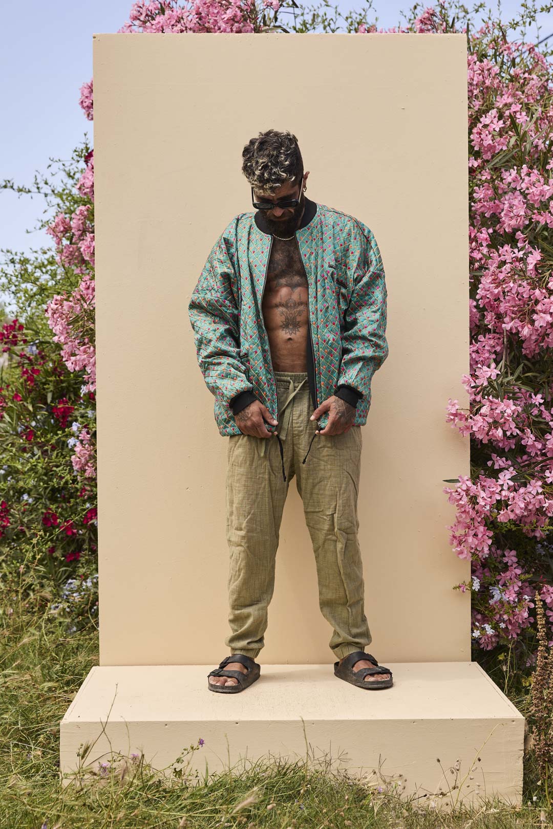 Noah Bomber Jacket Teal