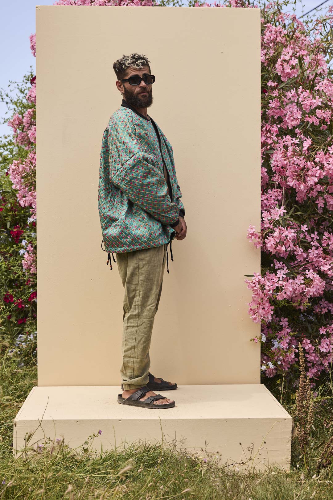 Noah Bomber Jacket Teal