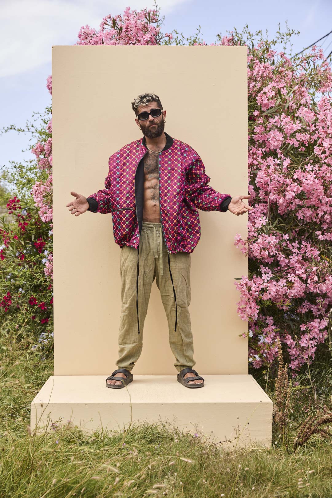 Noah Bomber Jacket Burgundy