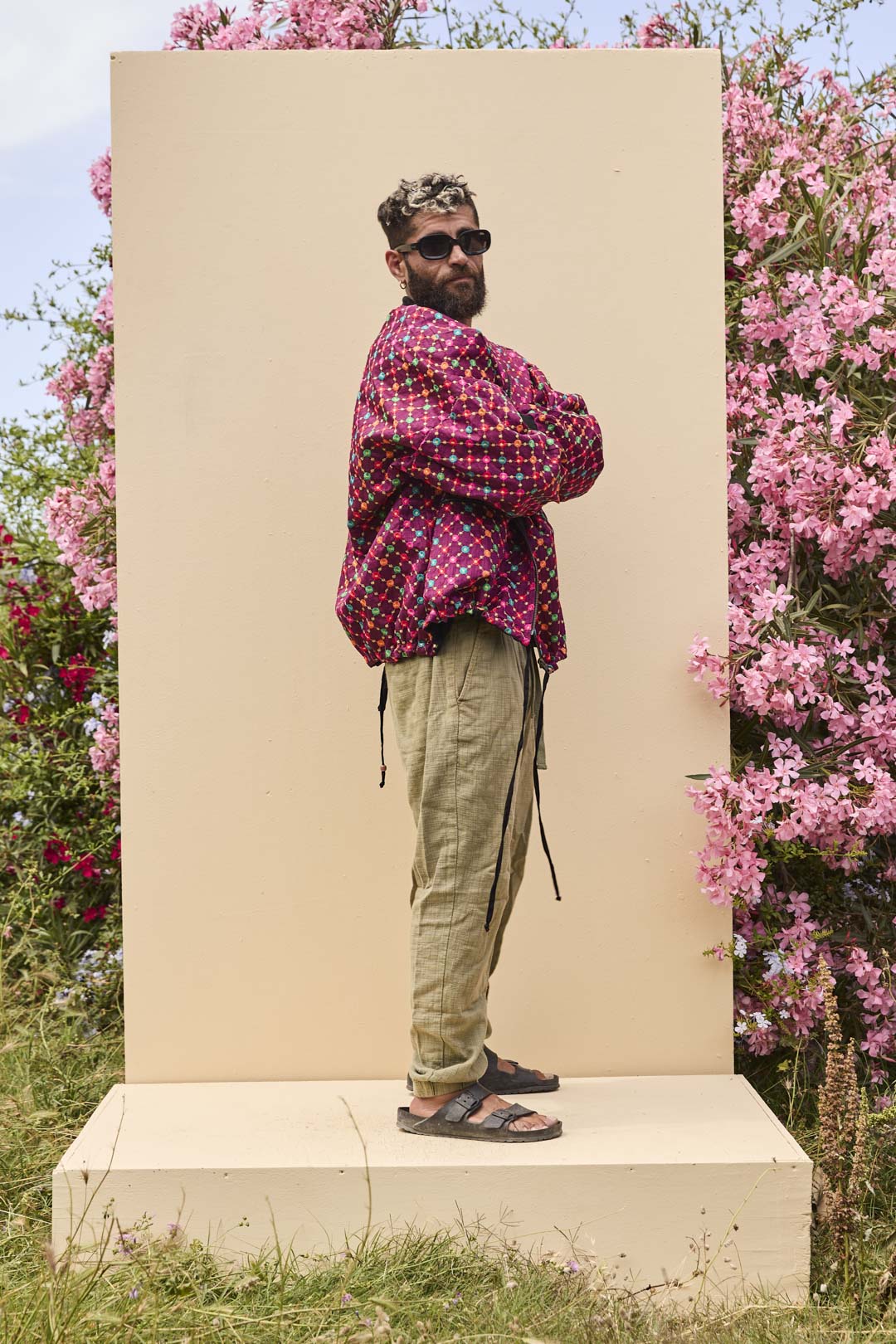 Noah Bomber Jacket Burgundy
