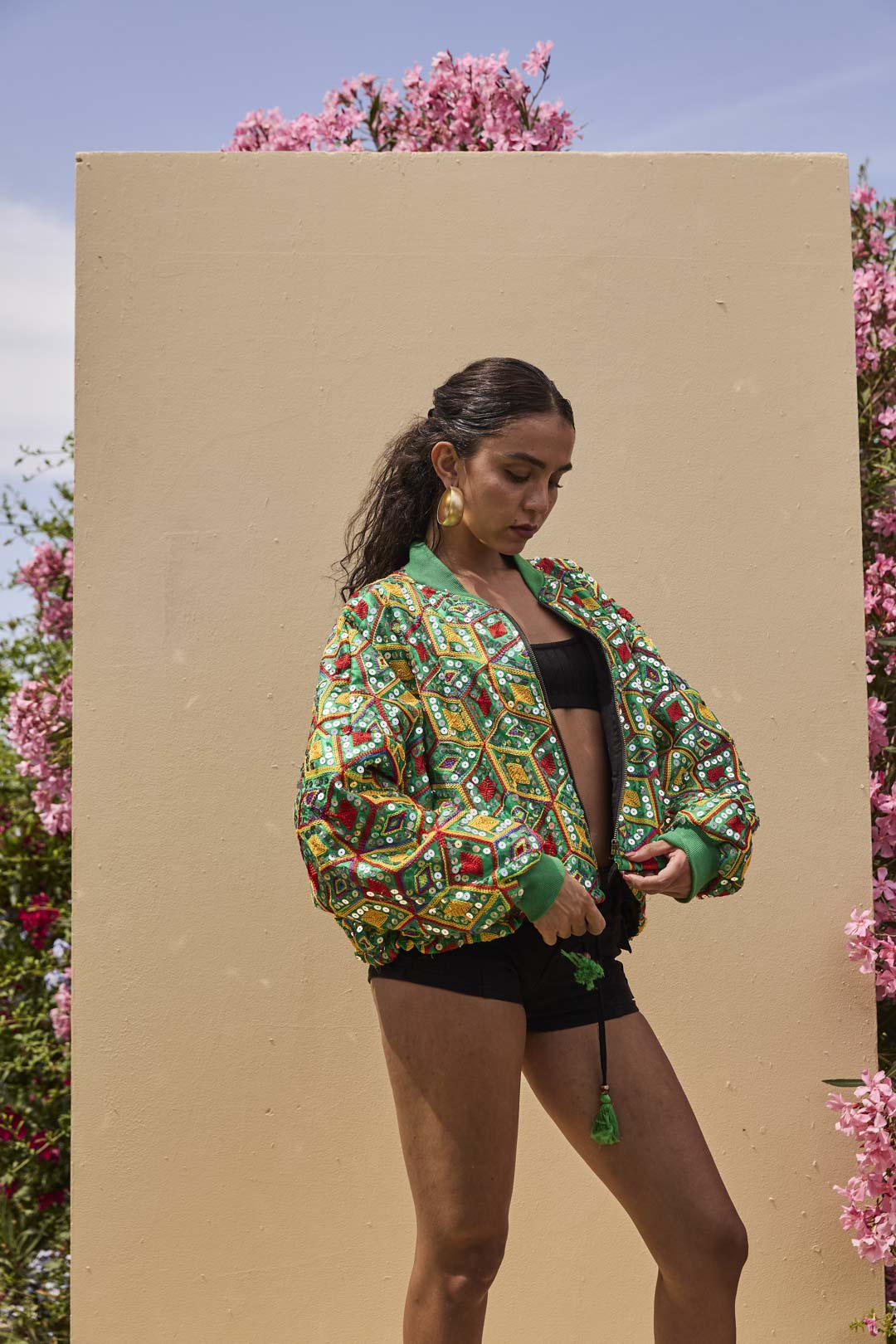 JANA Disco Bomber - Green