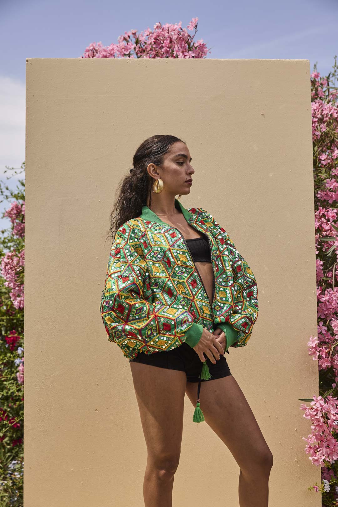 JANA Disco Bomber - Green