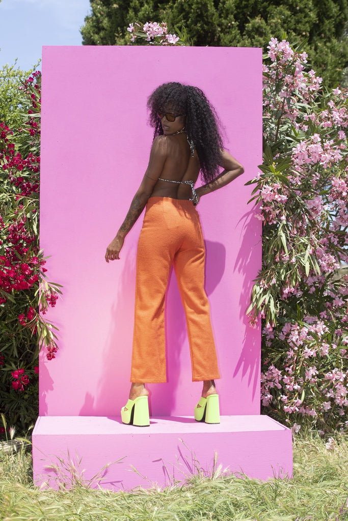 CLOUD 9 Flared 70's Pant - Naranja | OOTO CLOTHING