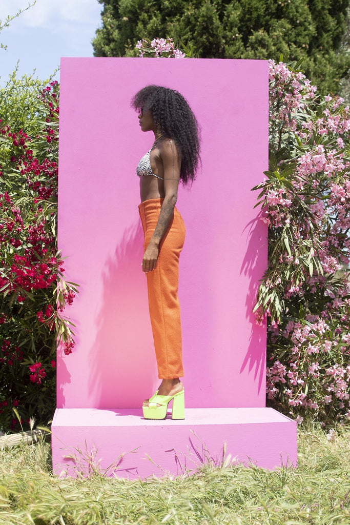 CLOUD 9 Flared 70's Pant - Naranja | OOTO CLOTHING