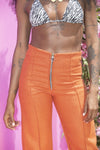 CLOUD 9 Flared 70's Pant - Naranja