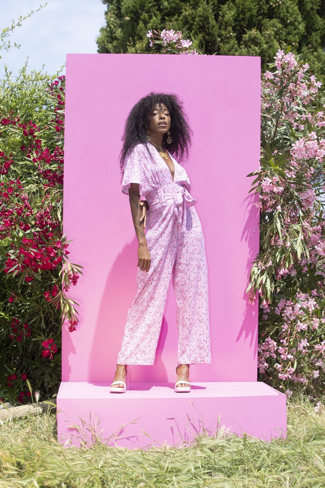 TINA Jumpsuit Pink Soda