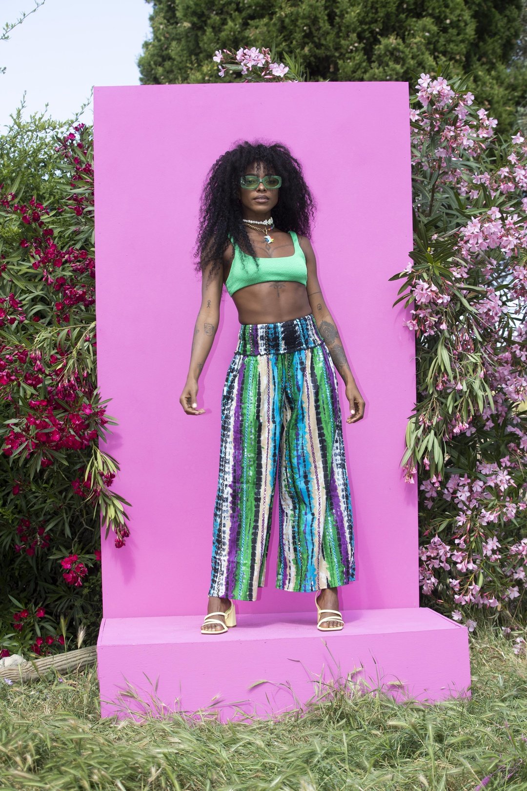Wide Boi Pants - Multi Tiedye mirror