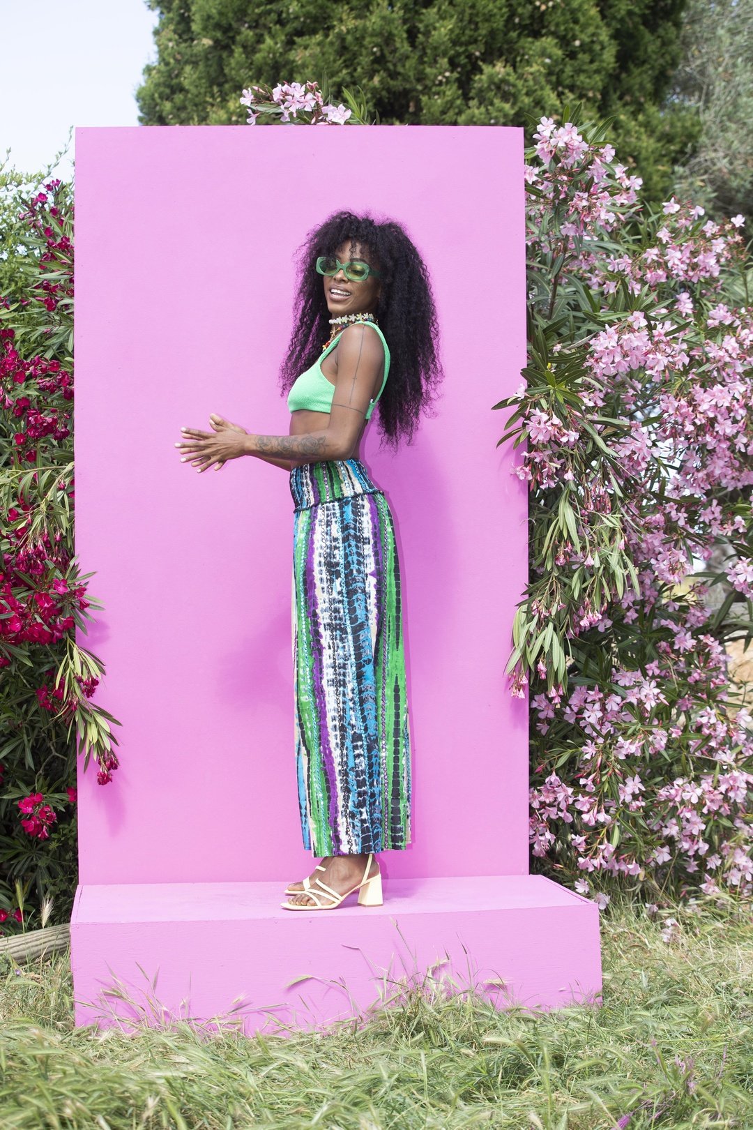Wide Boi Pants - Multi Tiedye mirror