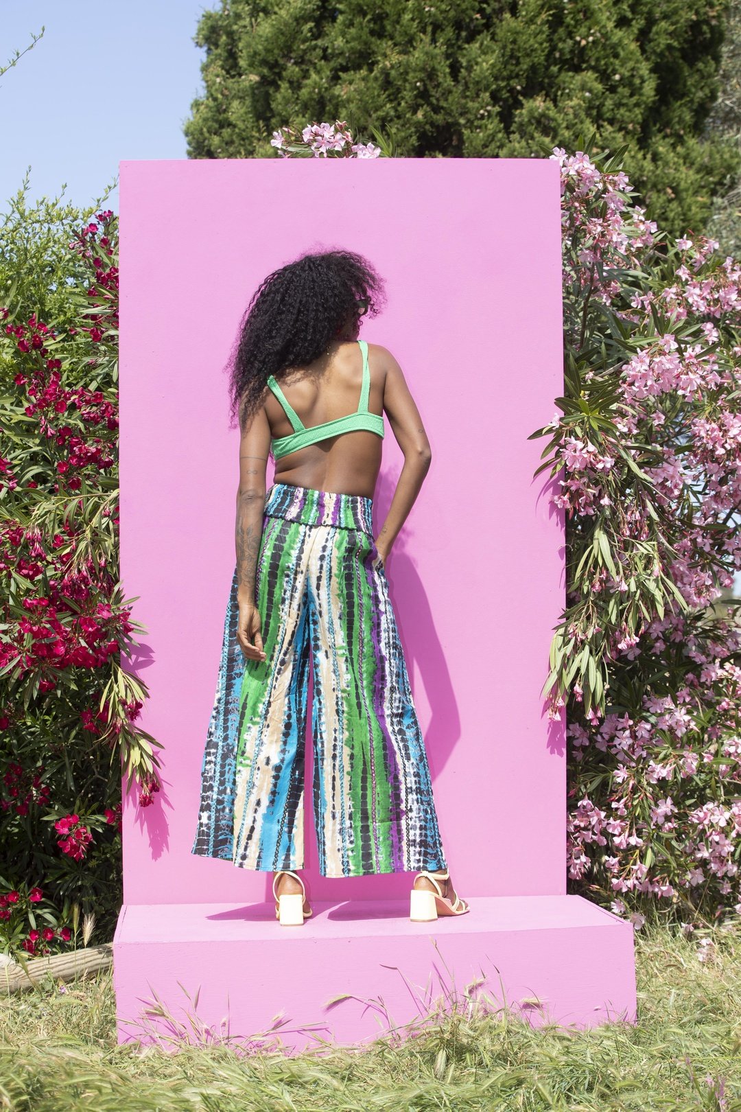Wide Boi Pants - Multi Tiedye mirror