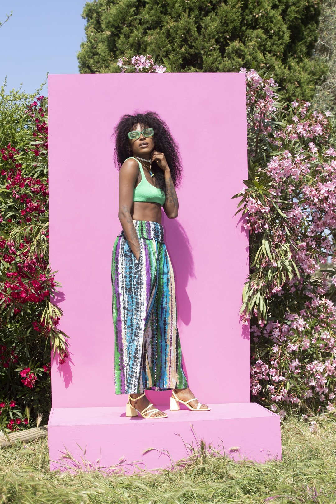 Wide Boi Pants - Multi Tiedye mirror
