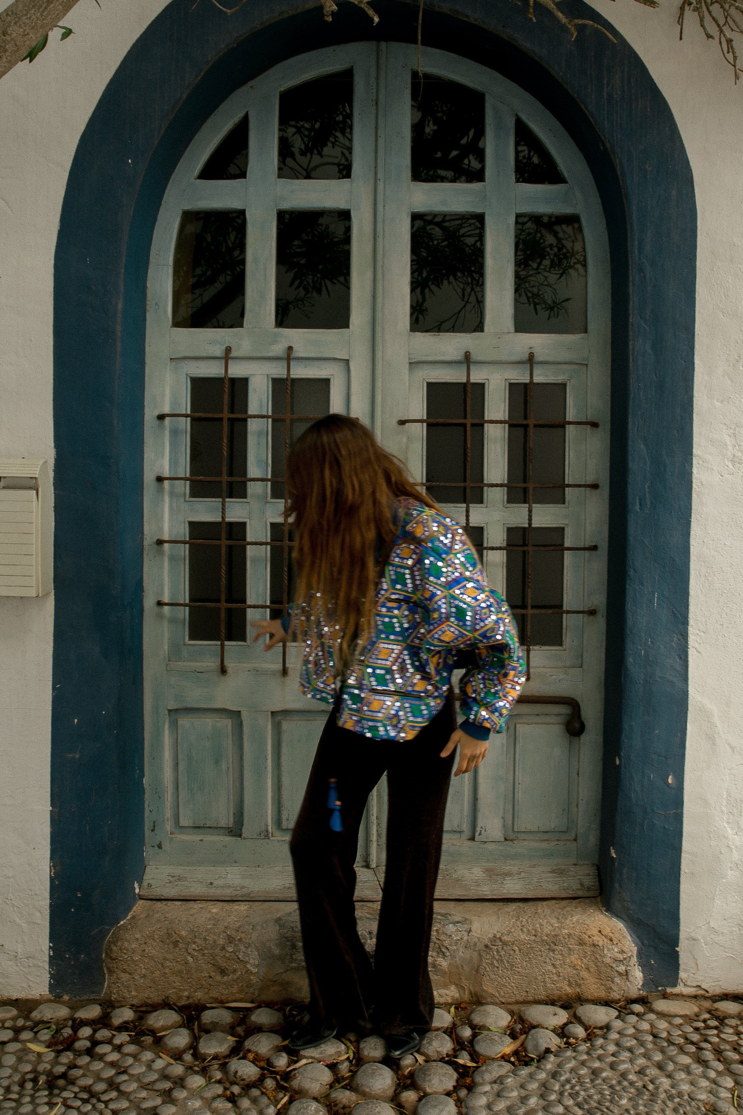 JANA Disco Bomber - Blue