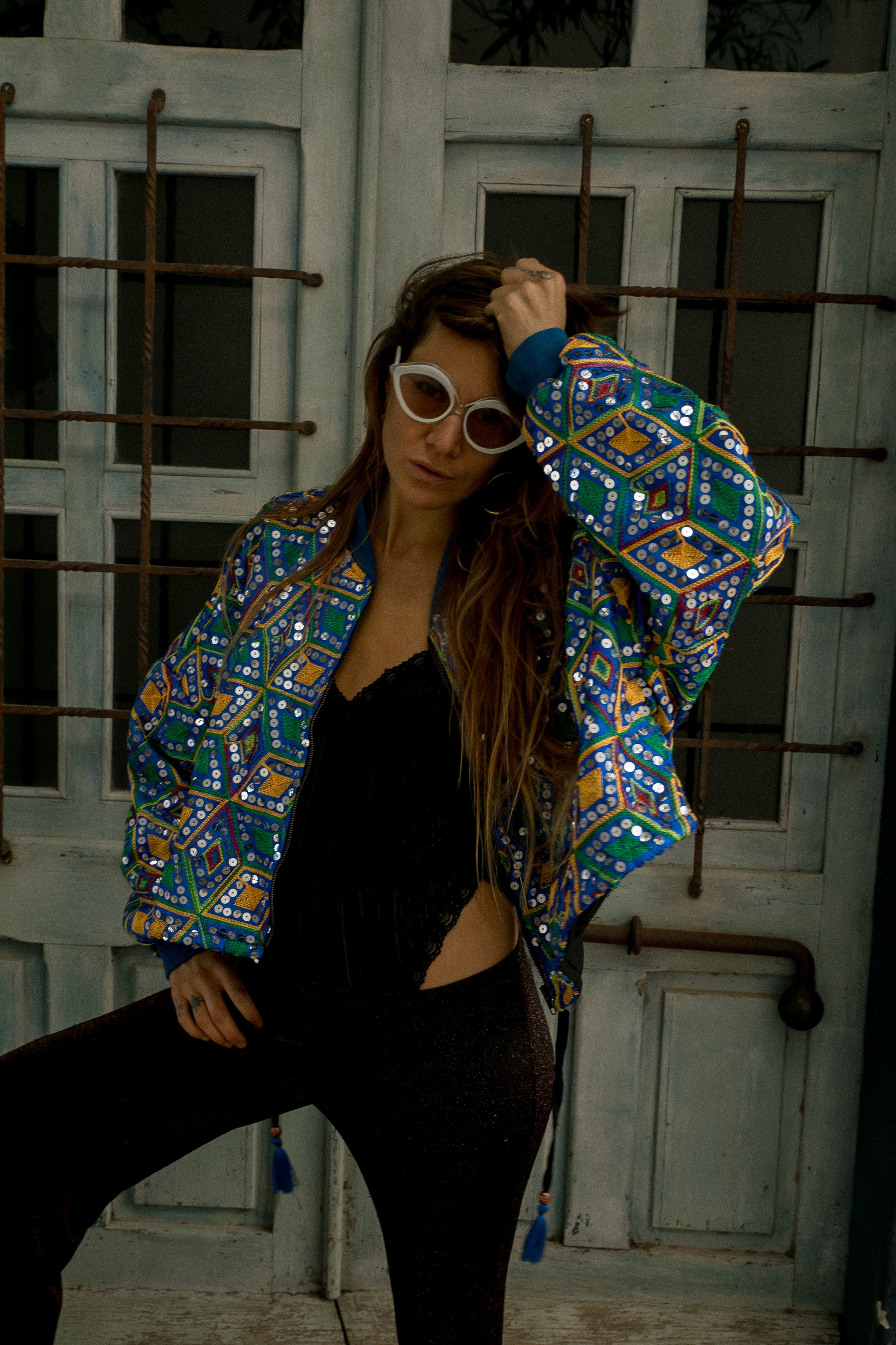 JANA Disco Bomber - Blue