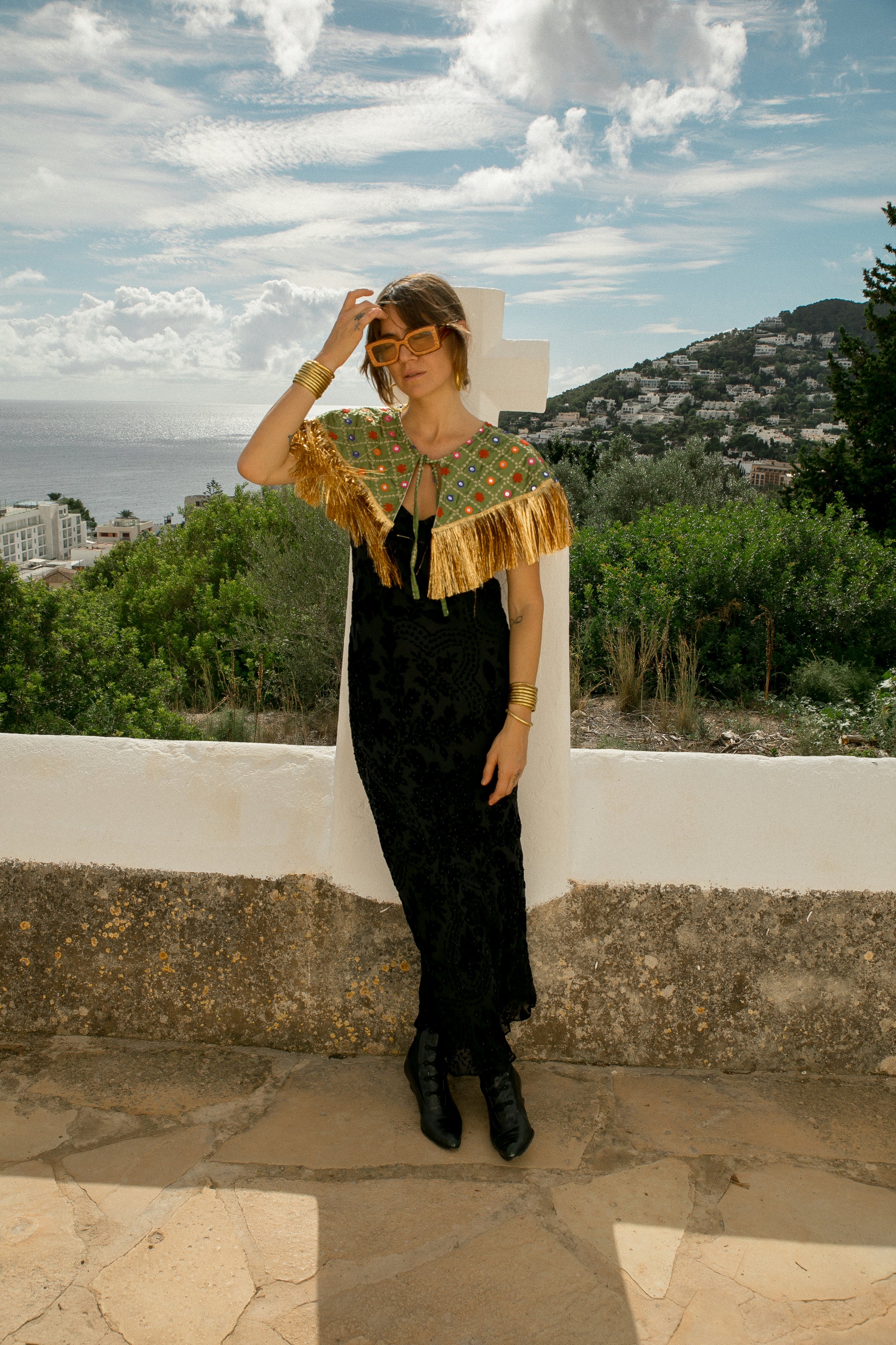 Danza collar - Olive