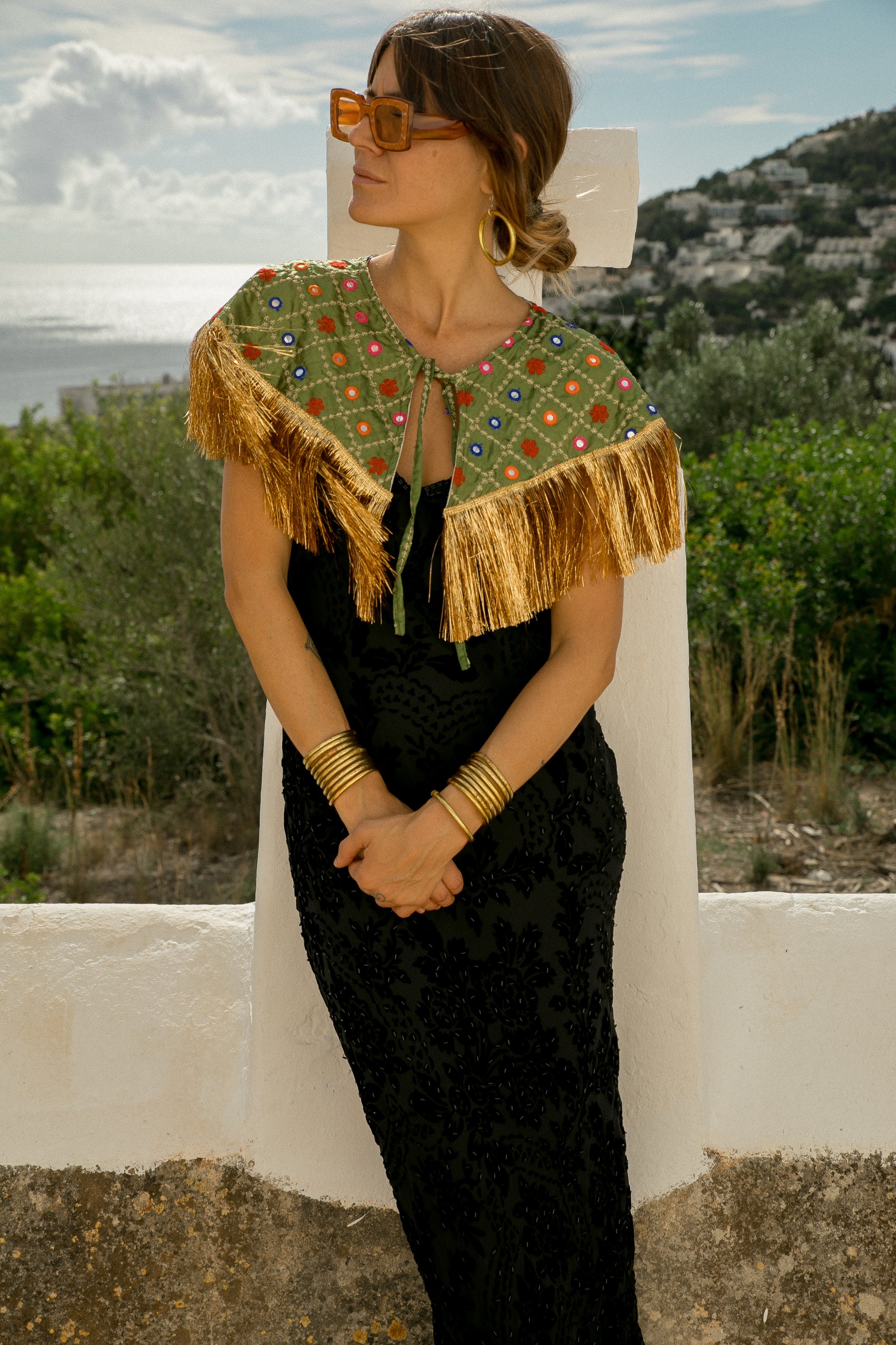 Danza collar - Olive