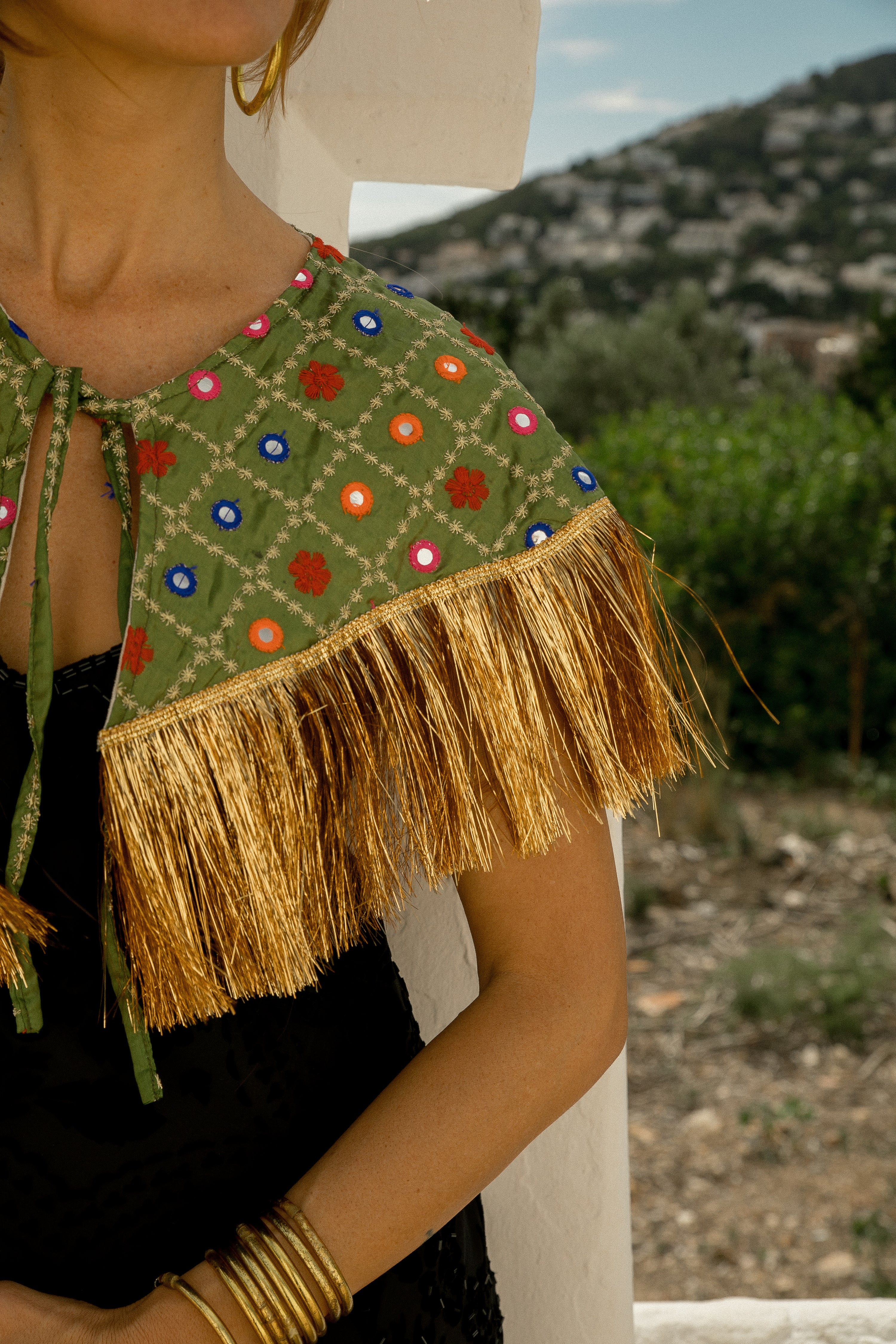 Danza collar - Olive