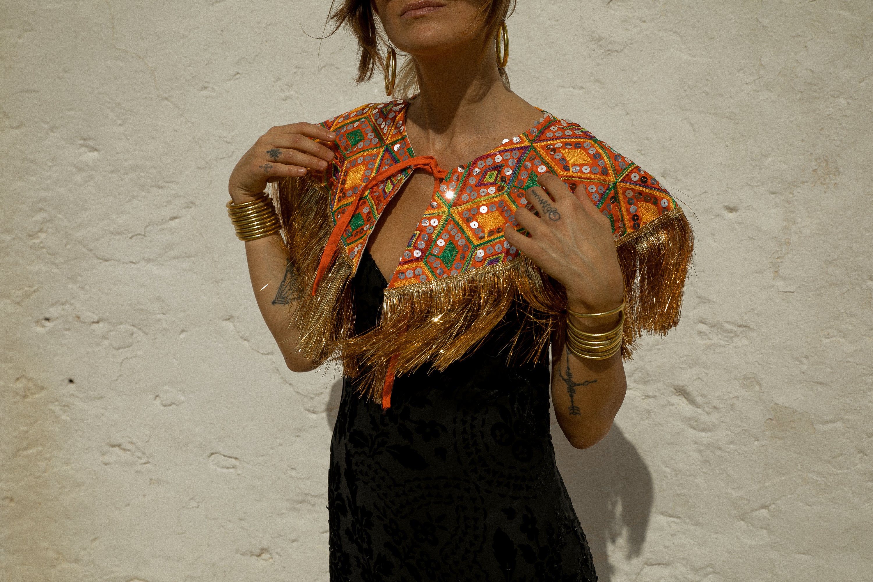 Danza collar - Orange Disco