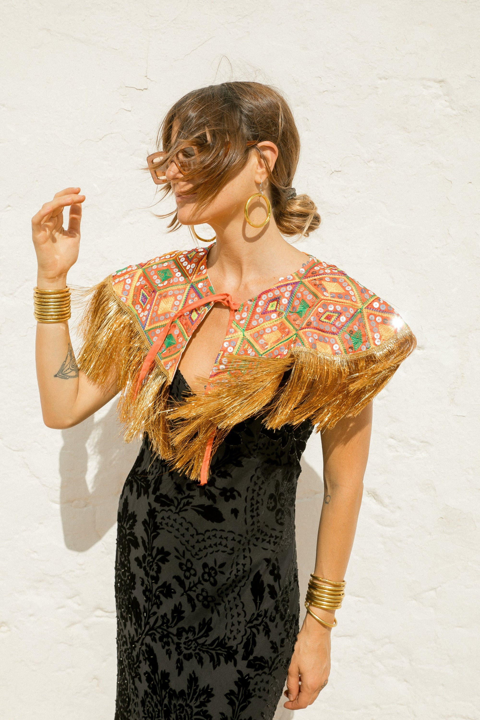Danza collar - Orange Disco
