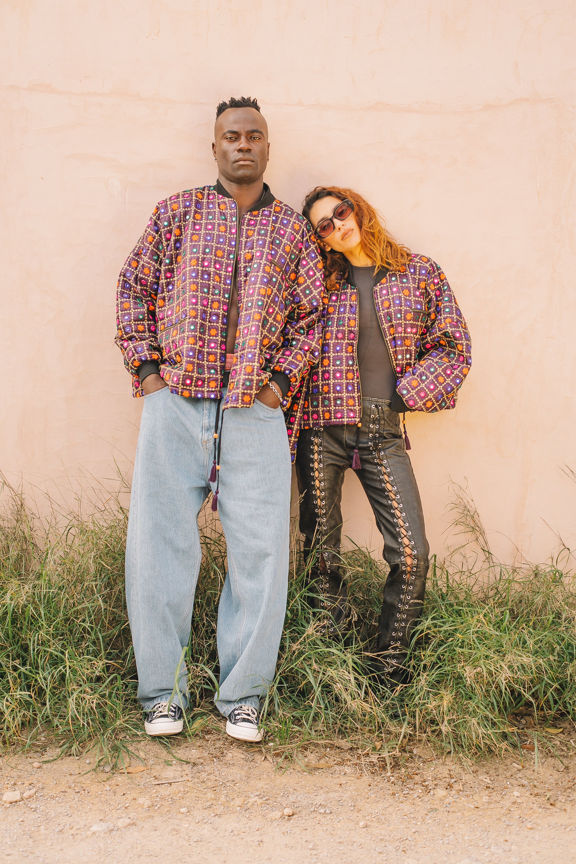 Noah Bomber Jacket Plum