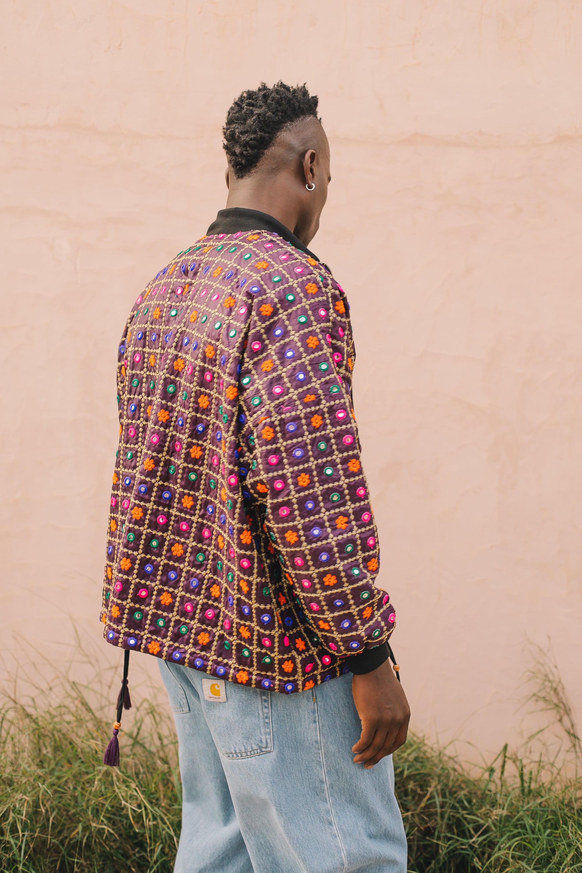 Noah Bomber Jacket Plum